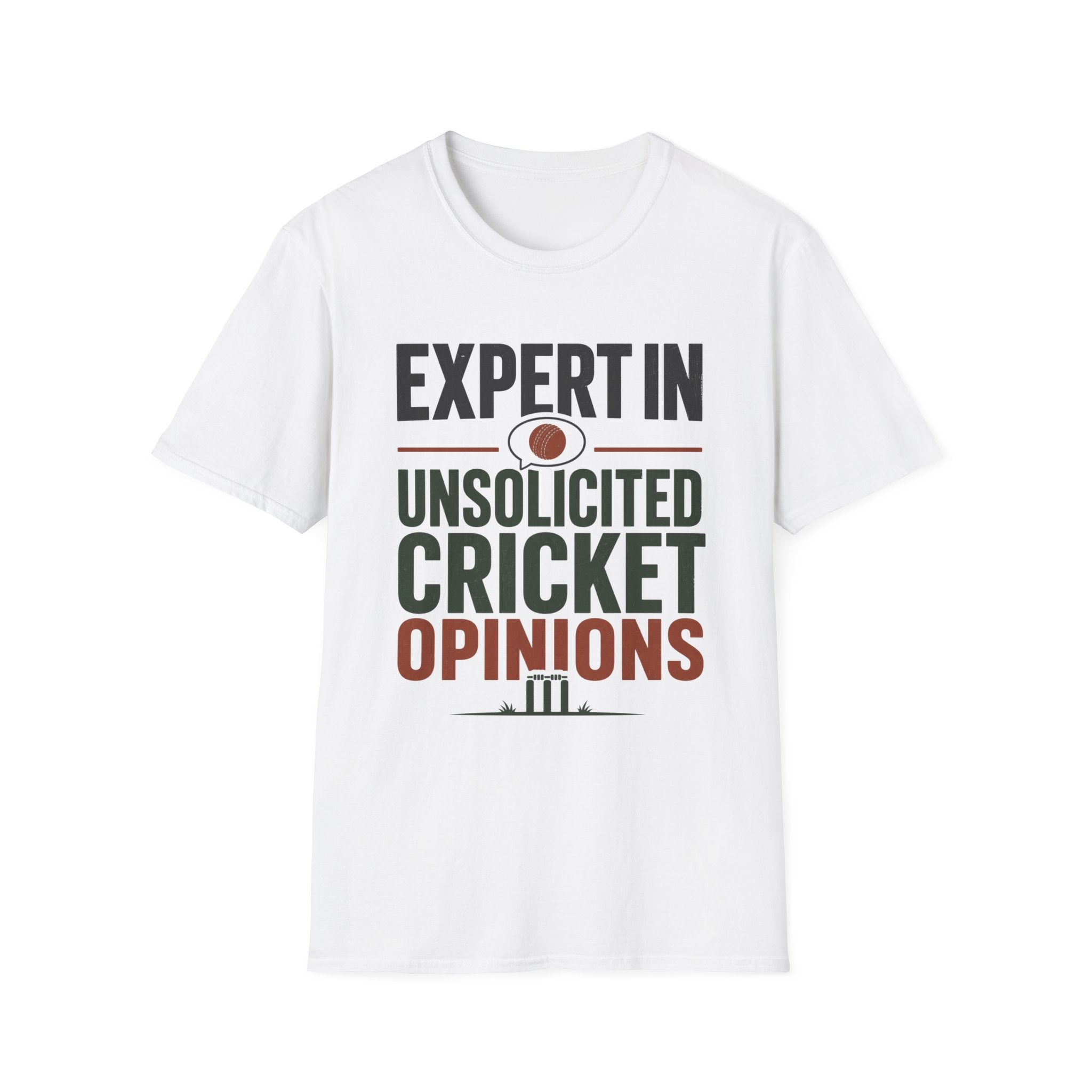 Expert In Unsolicited Cricket Opinions T-Shirt