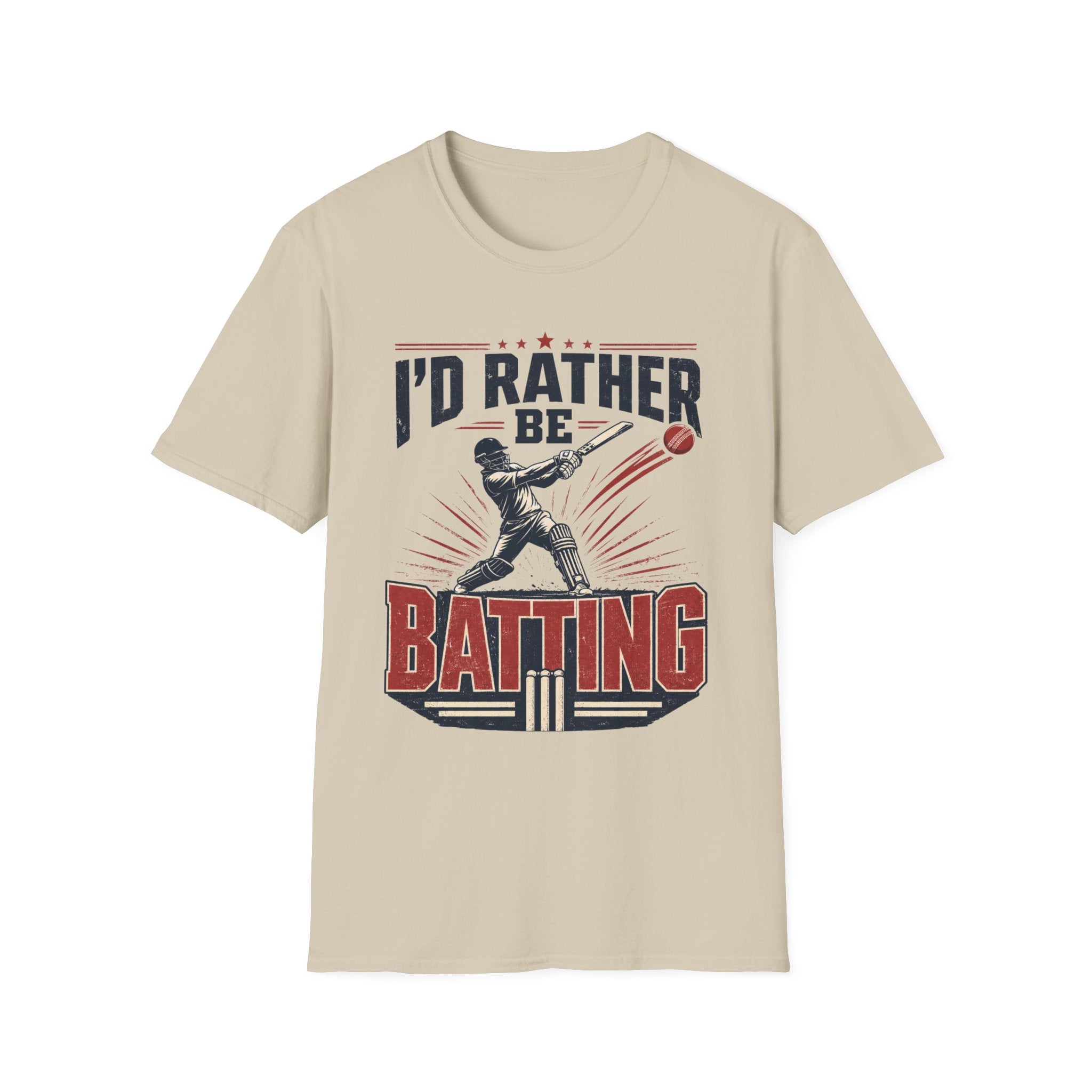 Id Rather Be Batting T-Shirt