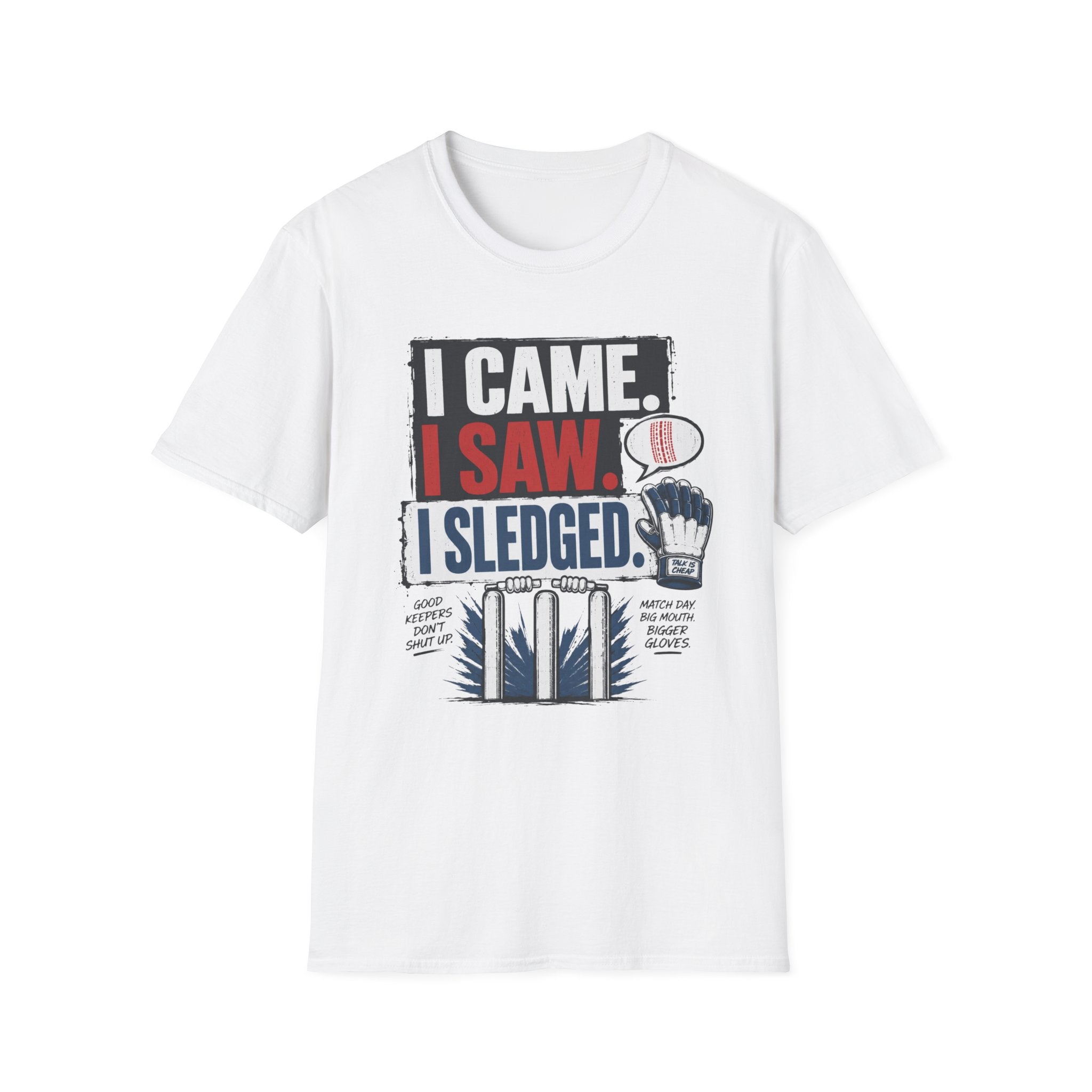 I Came I Saw I Sledged T-Shirt