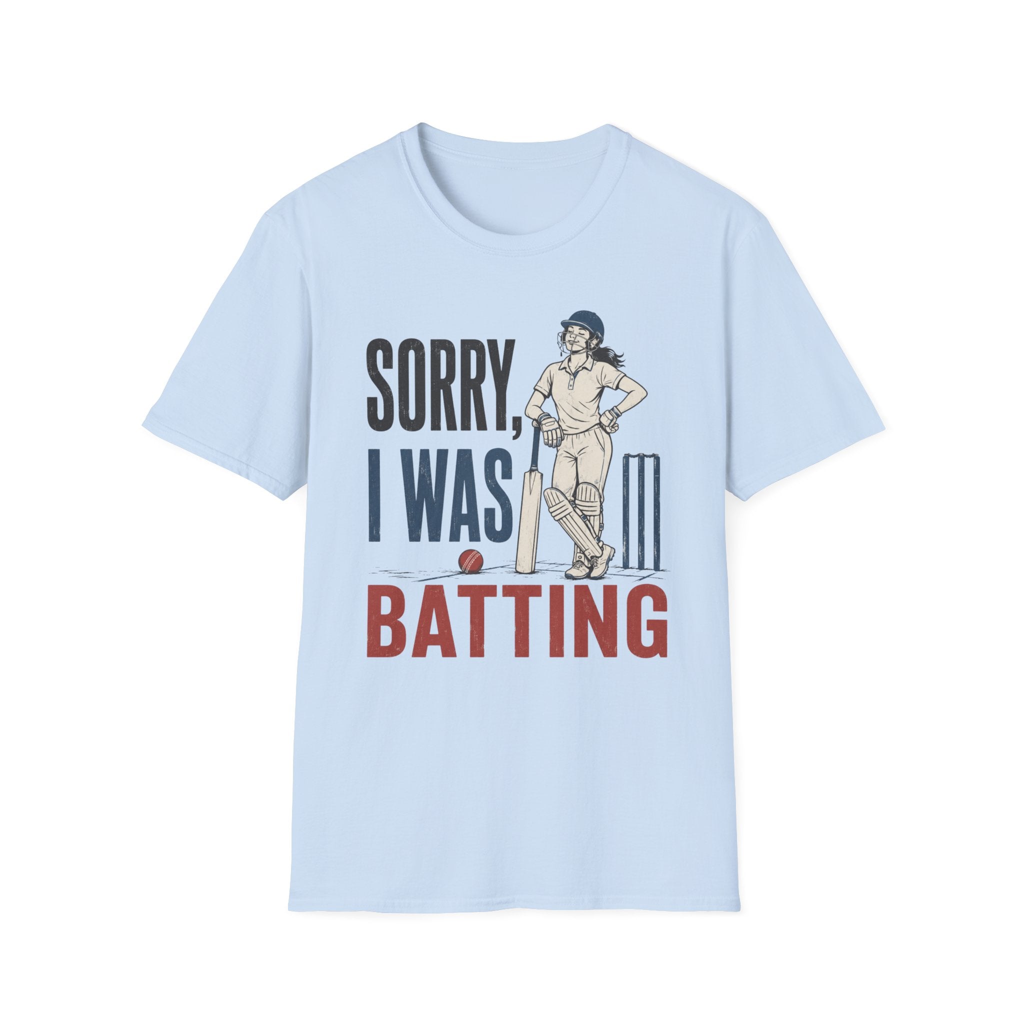 Sorry I Was Batting T-Shirt