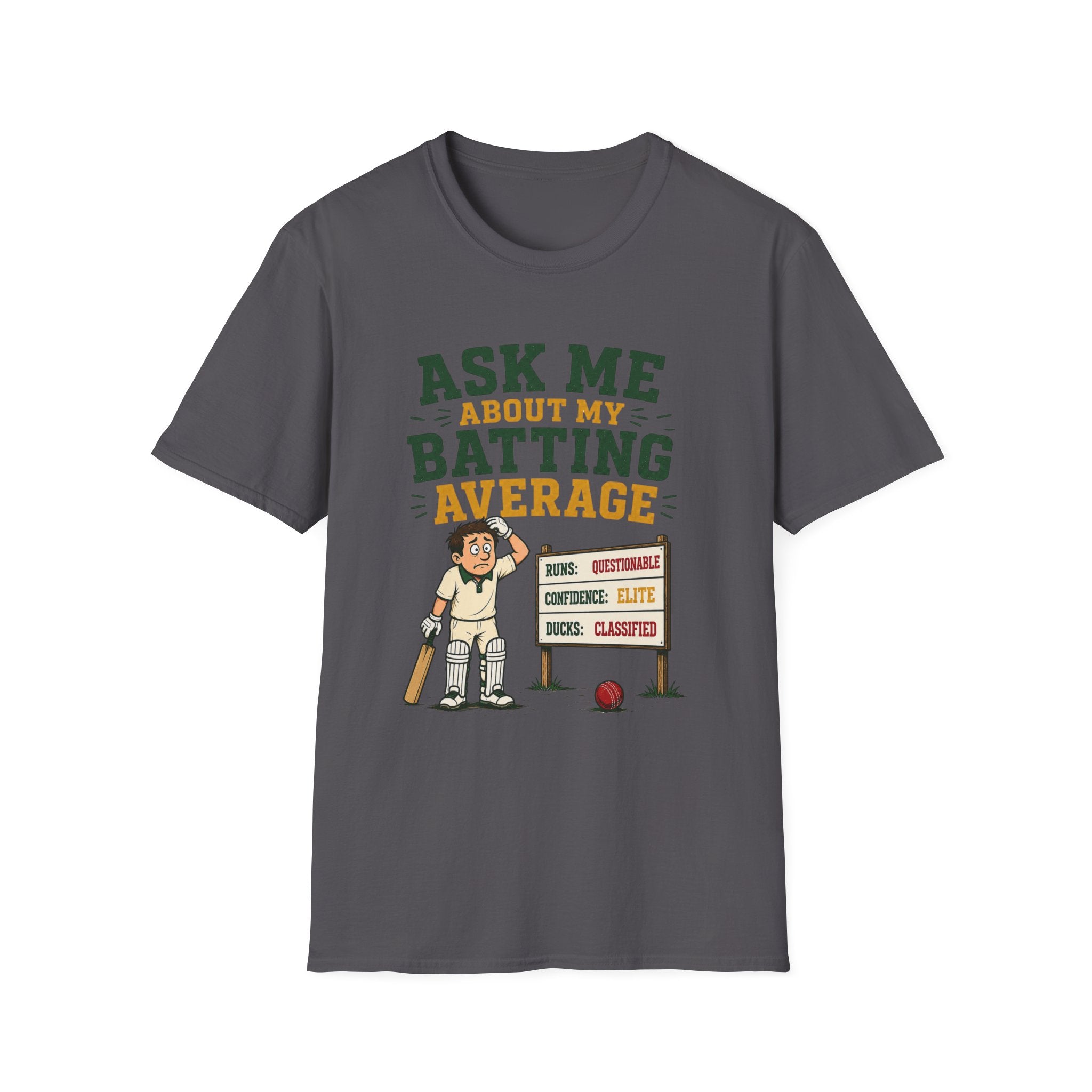 Ask Me About My Batting Average T-Shirt
