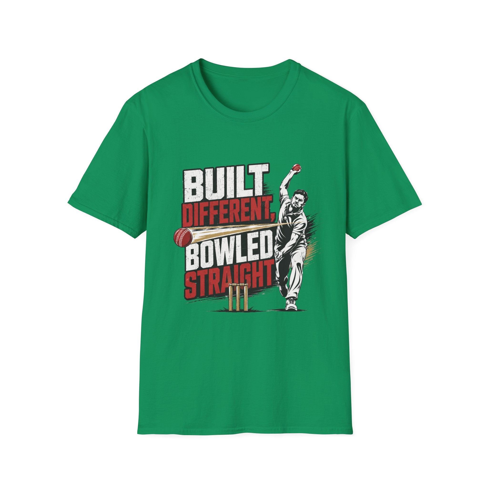 Built Different Bowled Straight T-Shirt