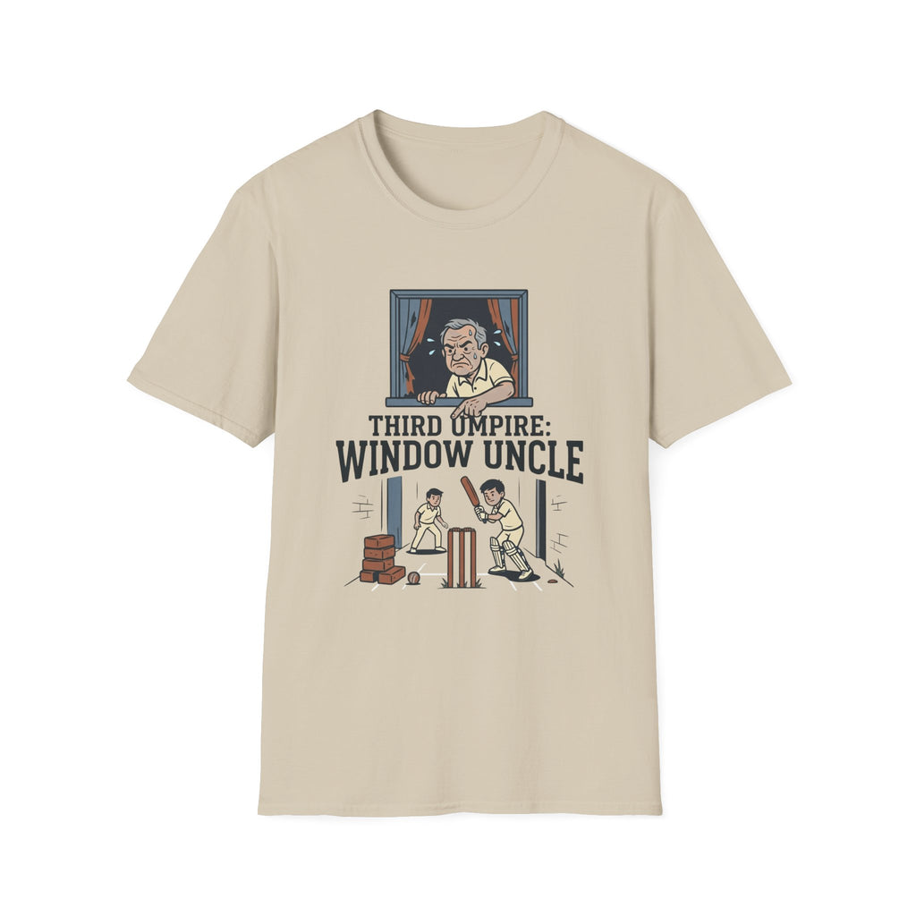 Third Umpire Window Uncle T-Shirt