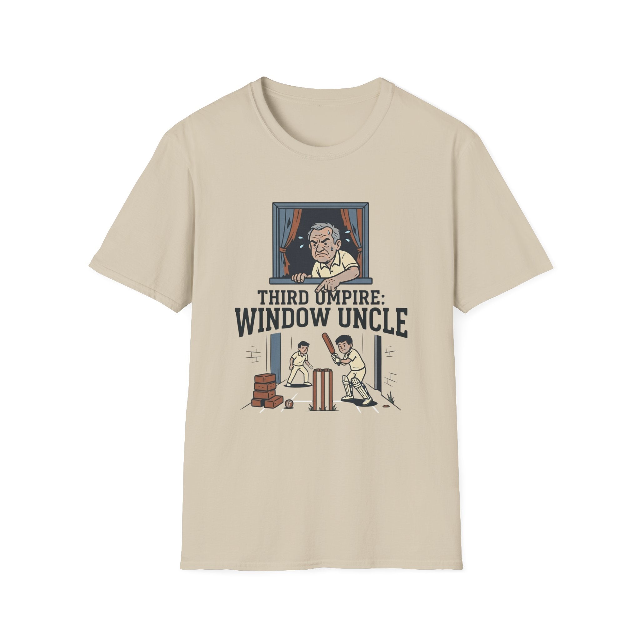 Third Umpire Window Uncle T-Shirt