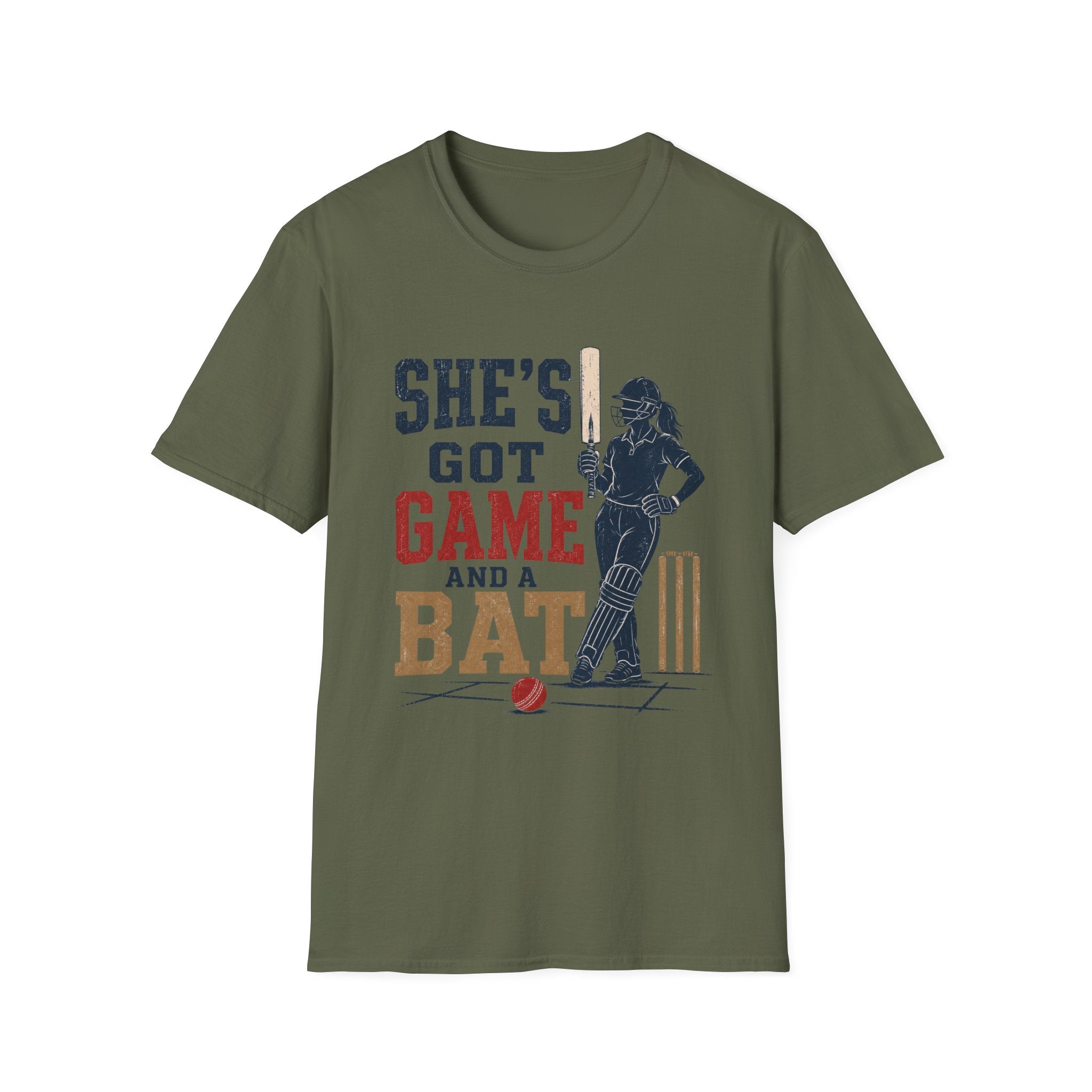 Shes Got Game And A Bat T-Shirt