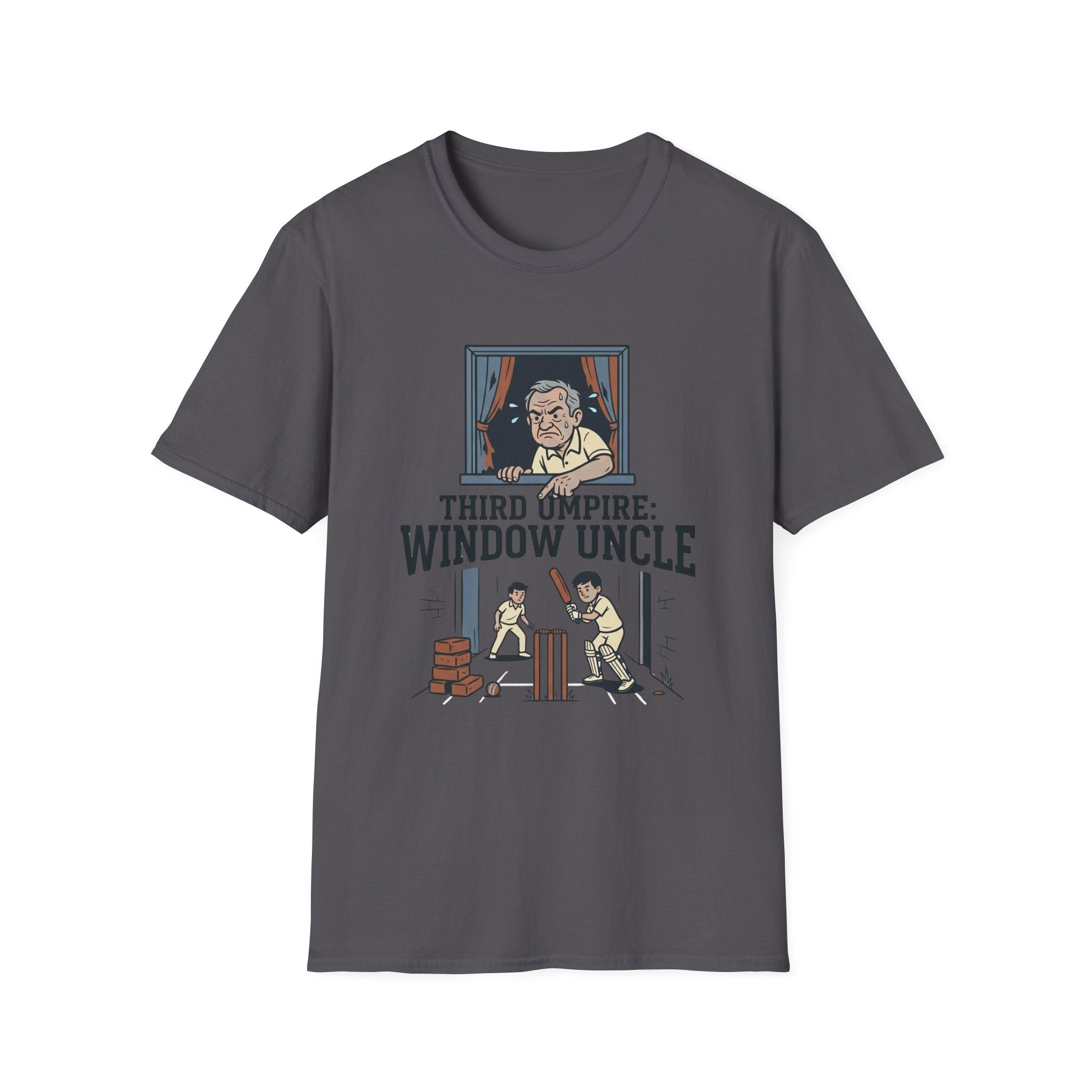 Third Umpire Window Uncle T-Shirt