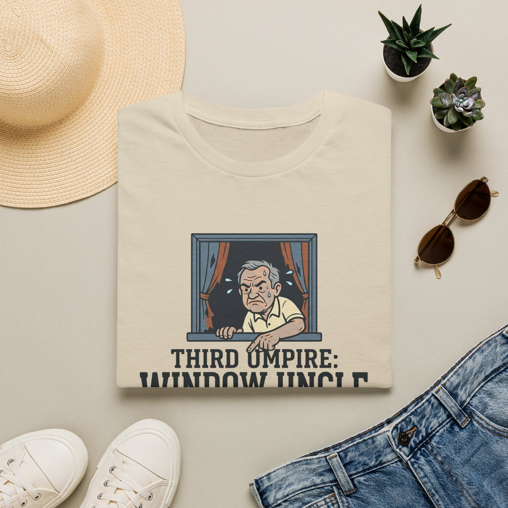 Third Umpire Window Uncle T-Shirt
