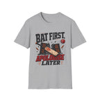 Bat First Apologise Later Alt T-Shirt