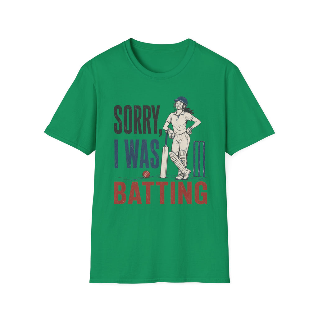 Sorry I Was Batting T-Shirt