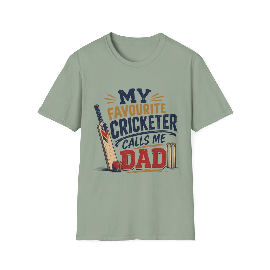 My Favourite Cricketer Calls Me Dad T-Shirt