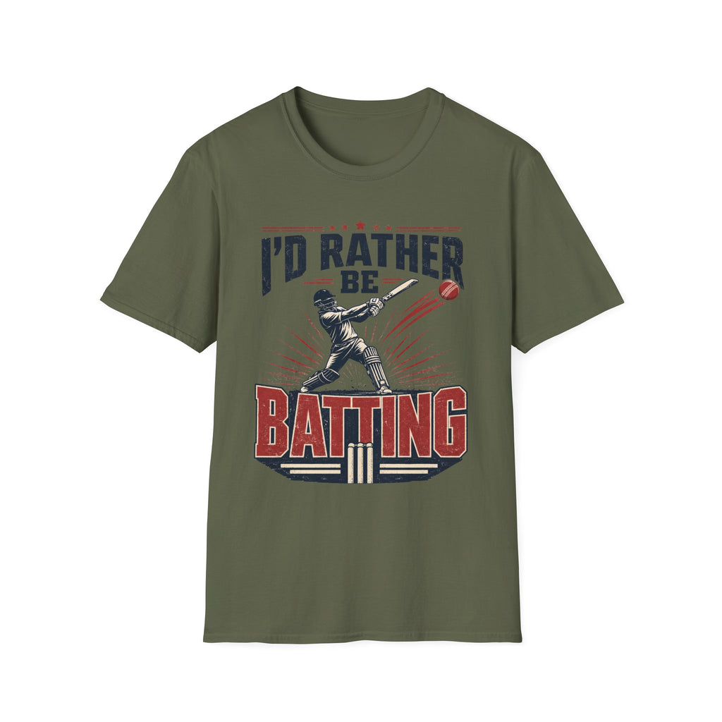 Id Rather Be Batting T-Shirt