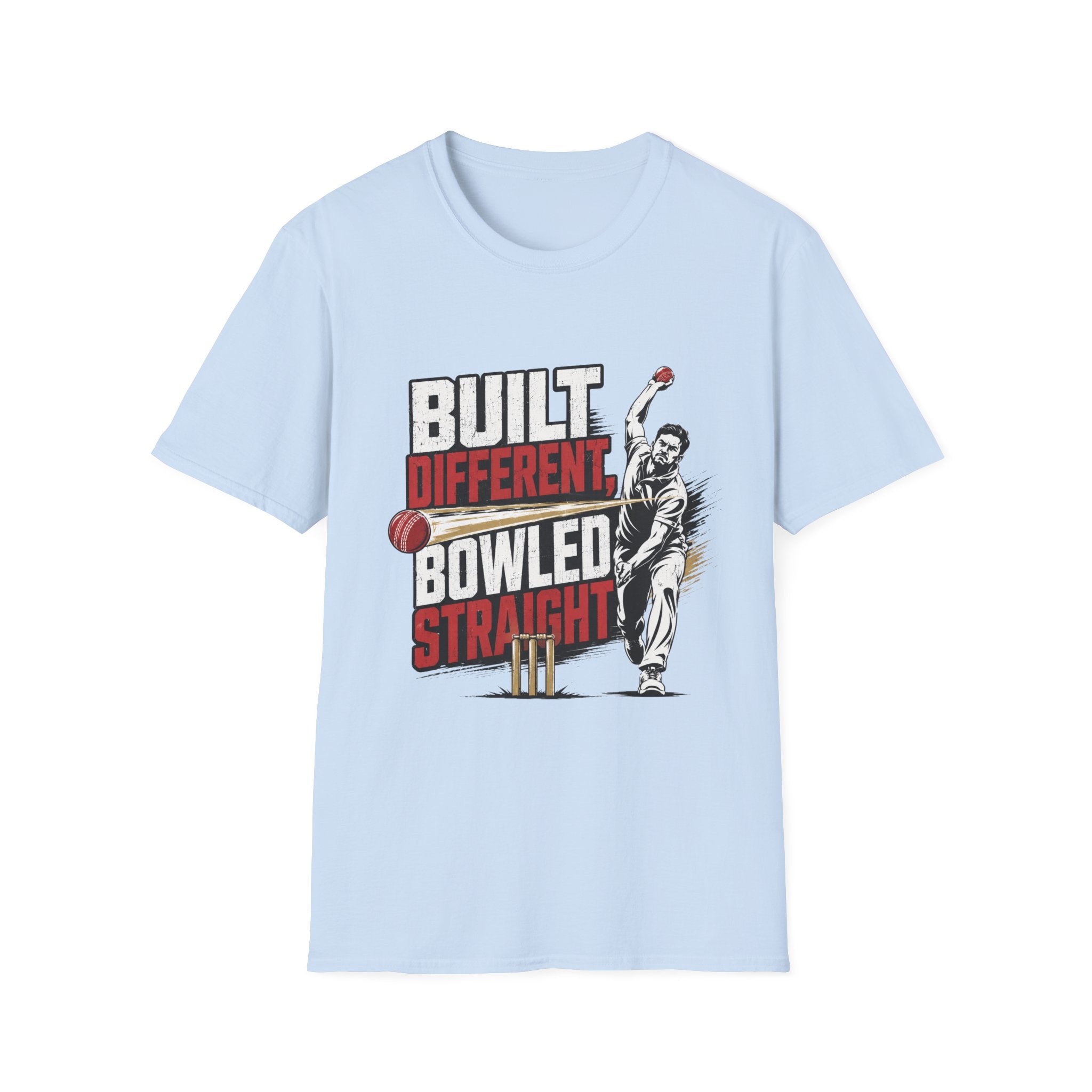 Built Different Bowled Straight T-Shirt