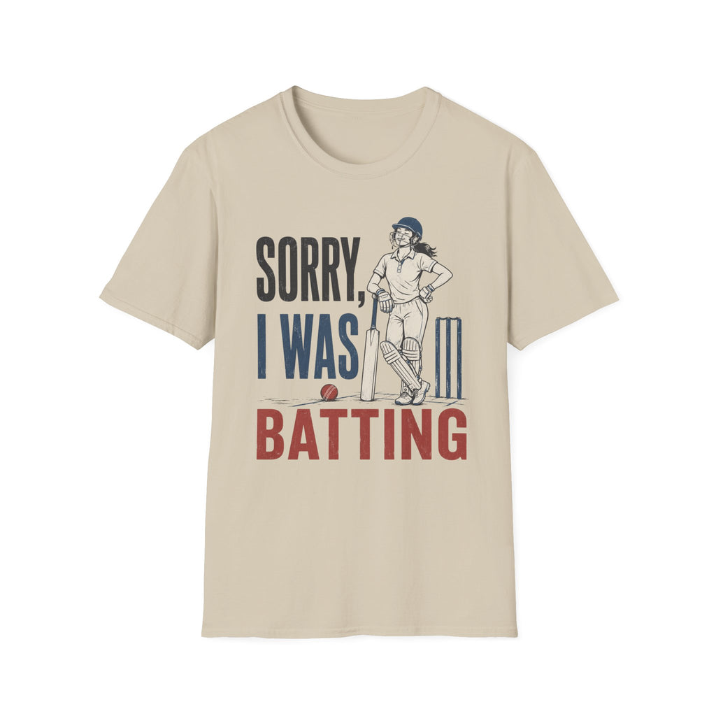Sorry I Was Batting T-Shirt