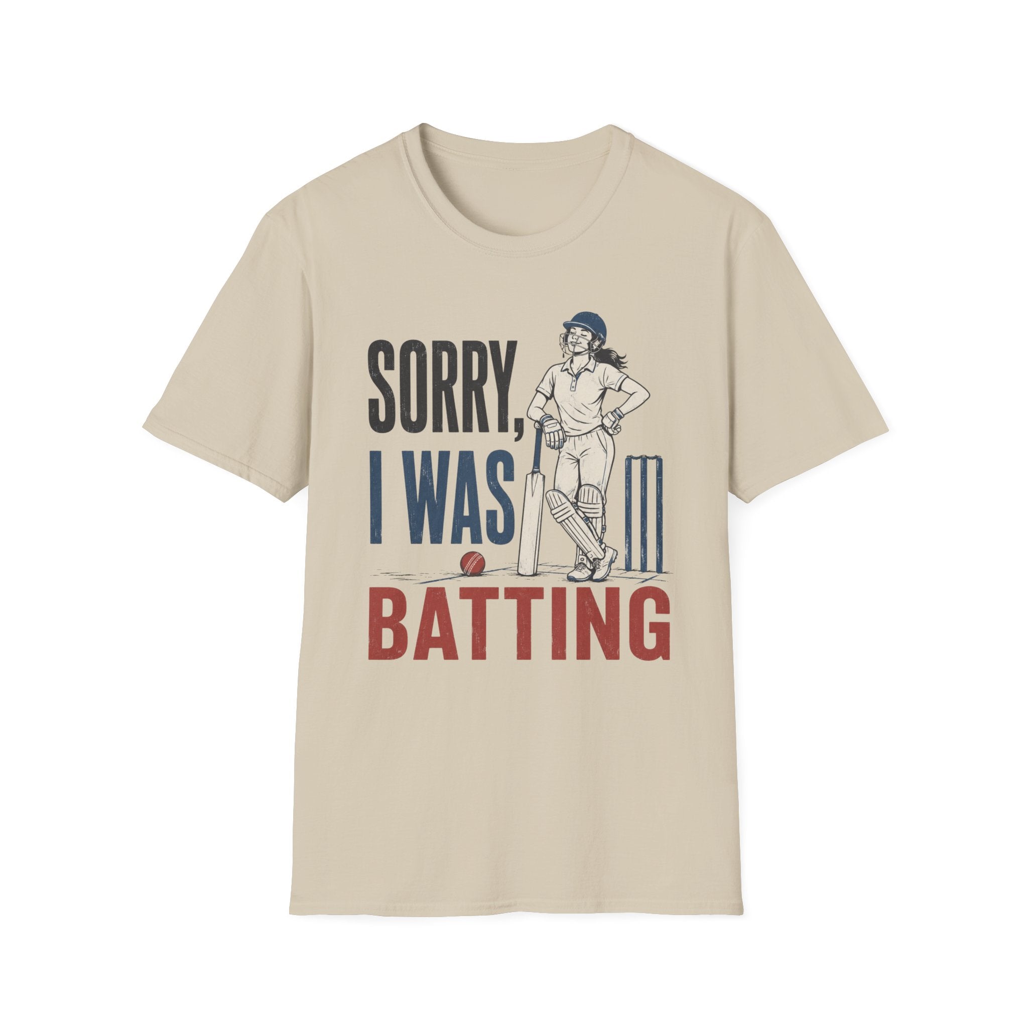 Sorry I Was Batting T-Shirt