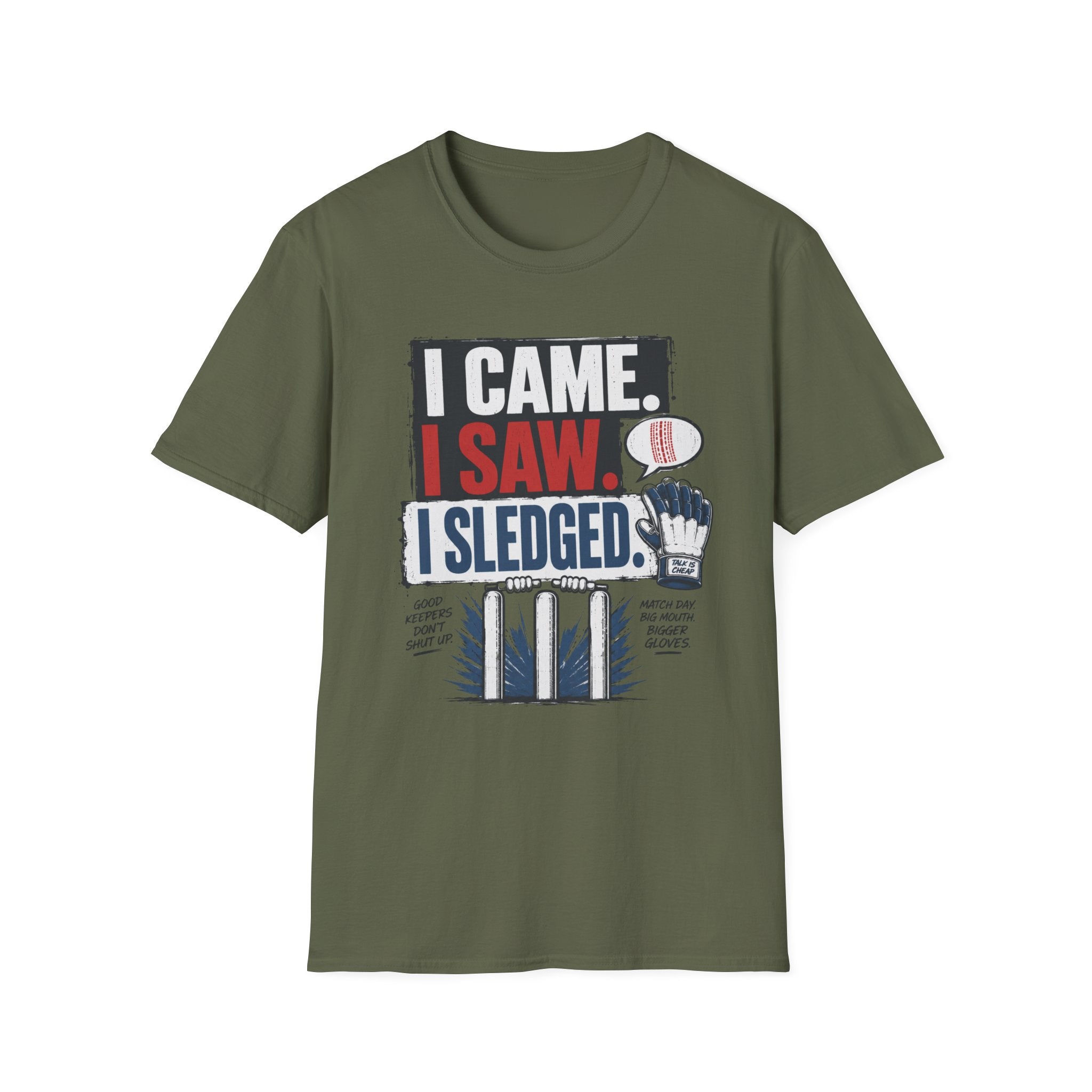 I Came I Saw I Sledged T-Shirt