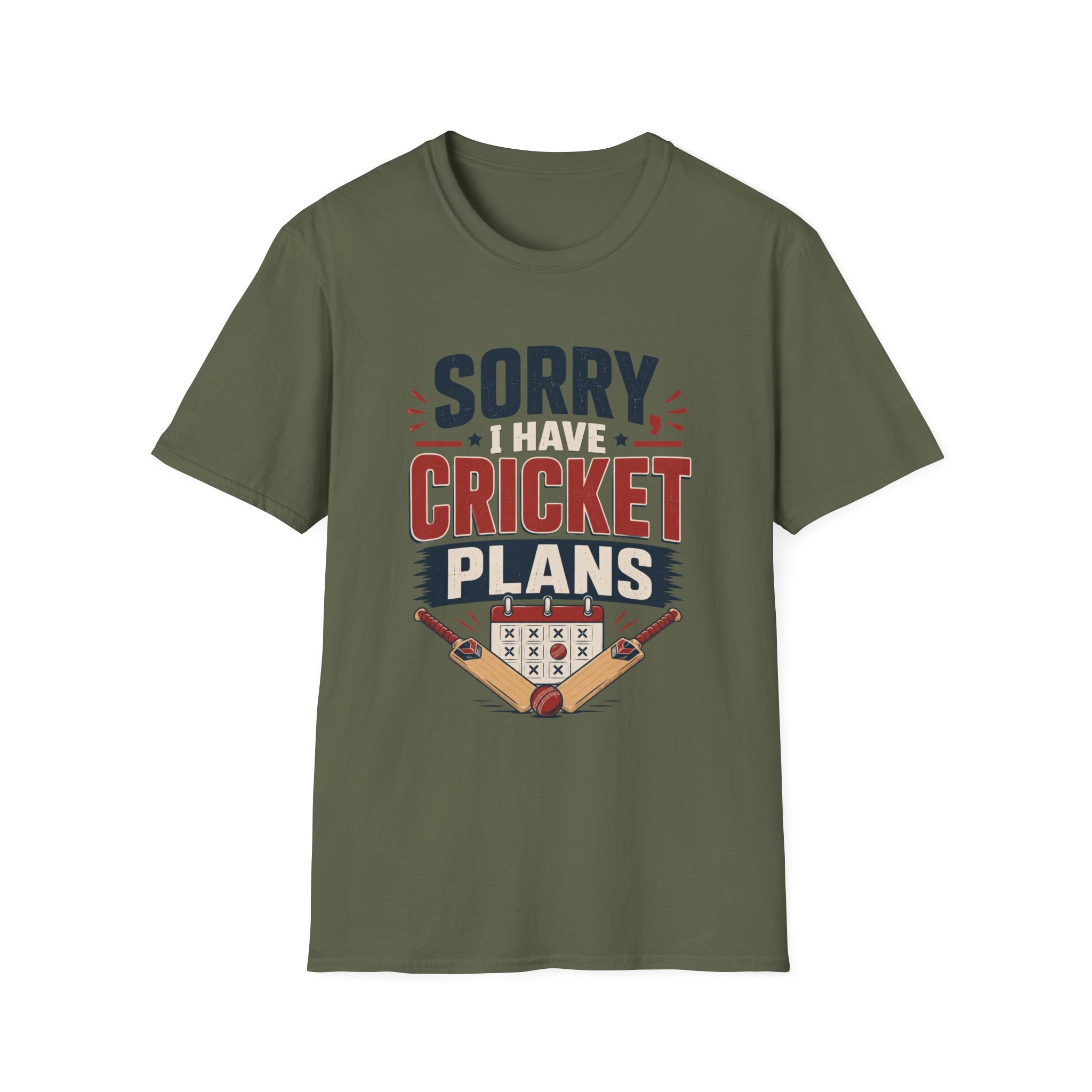 Sorry I Have Cricket Plans T-Shirt