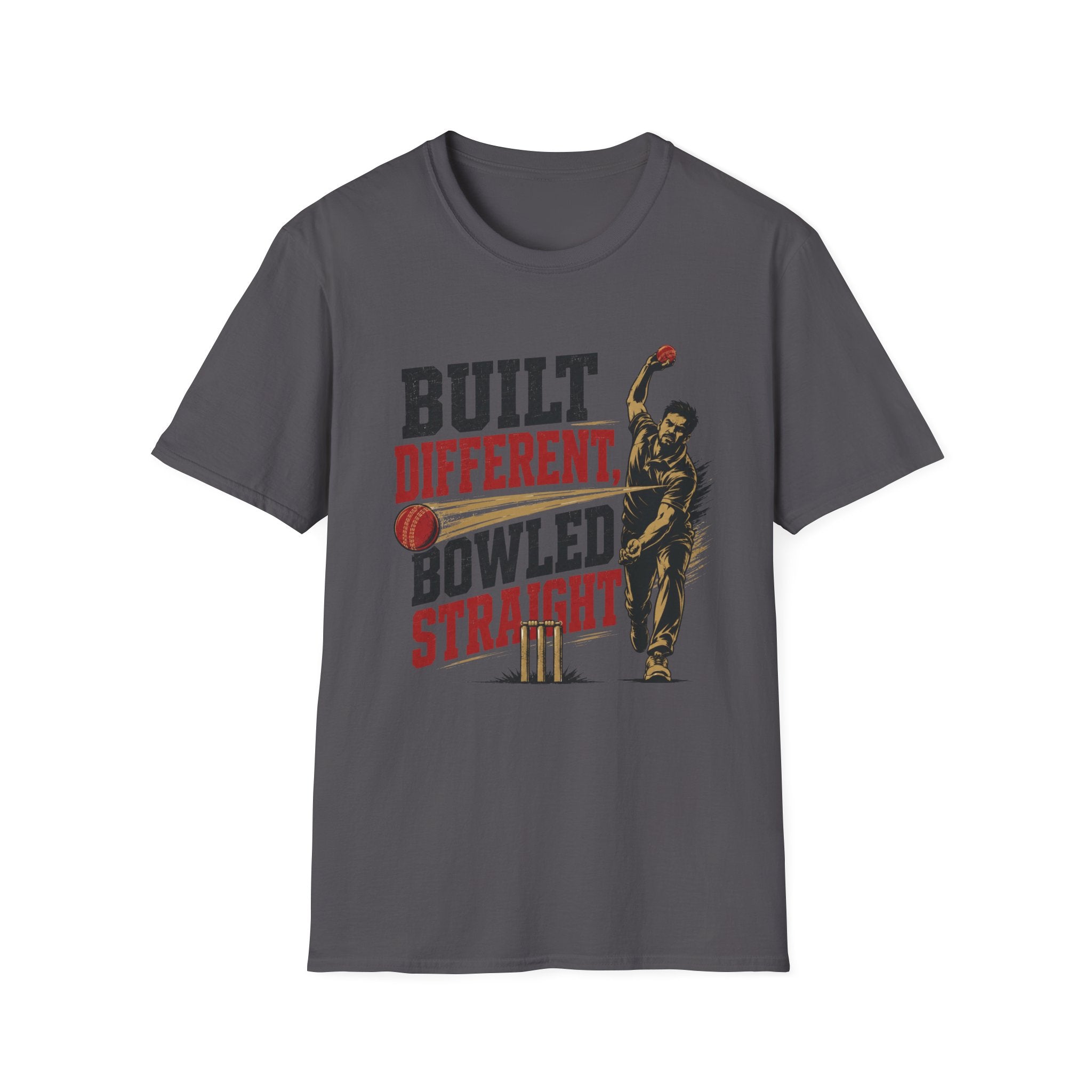 Built Different Bowled Straight Alt T-Shirt