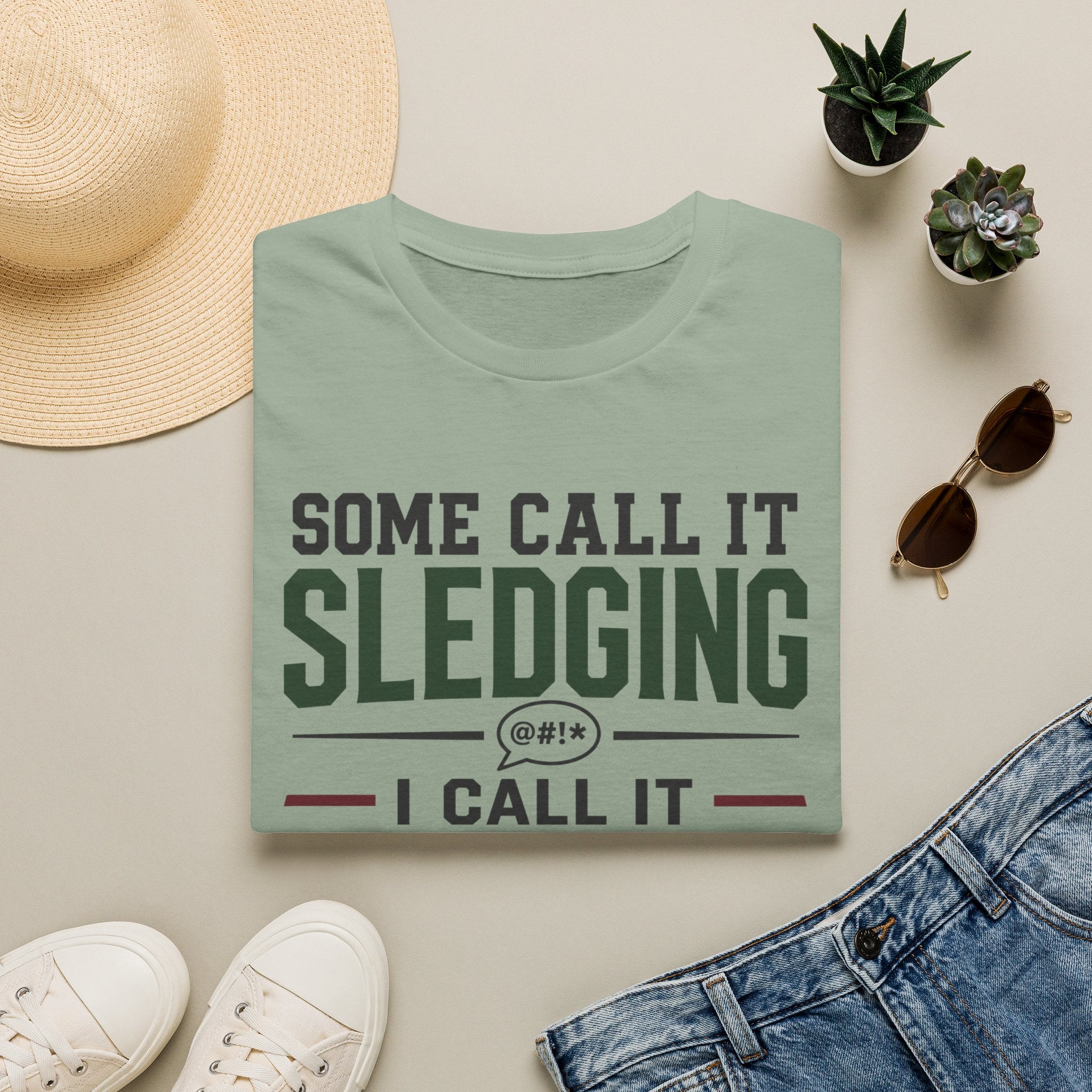 Some Call It Sledging I Call It Leadership T-Shirt