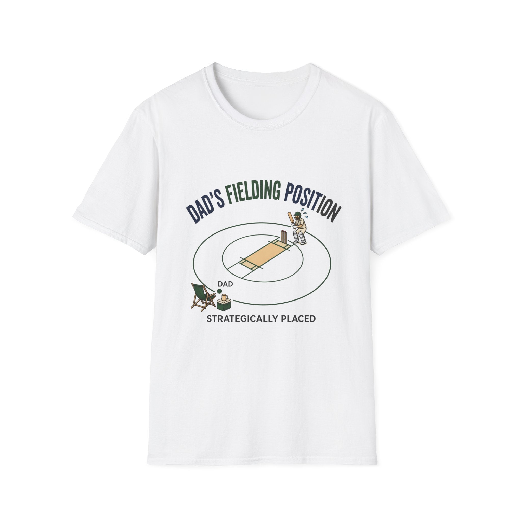 Dads Fielding Position T-Shirt
