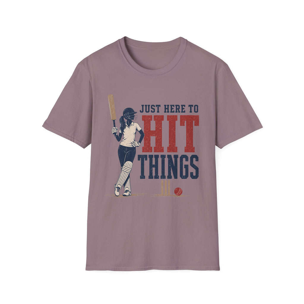 Just Here To Hit Things T-Shirt