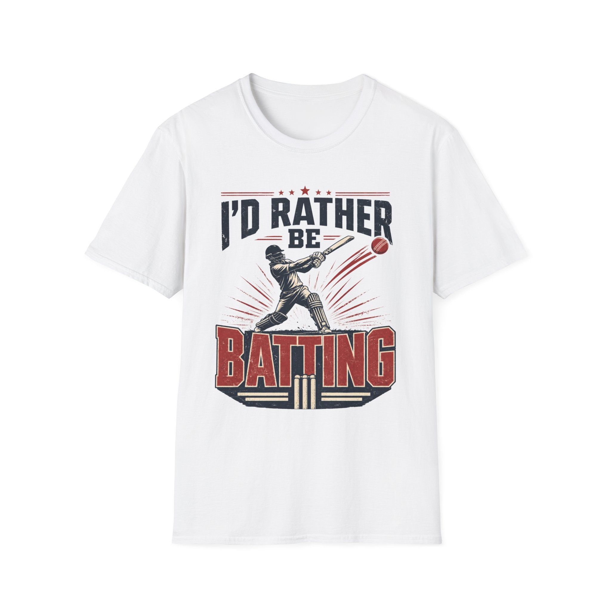 Id Rather Be Batting T-Shirt