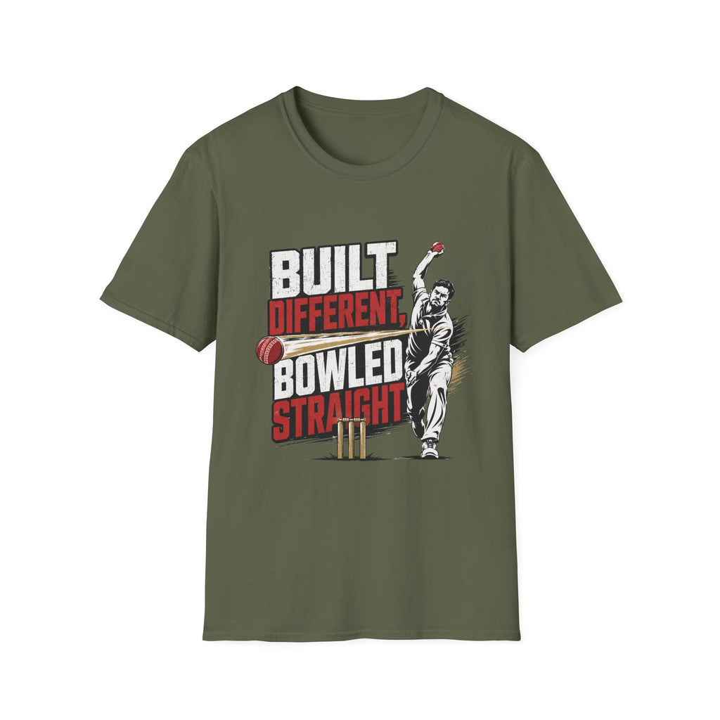 Built Different Bowled Straight T-Shirt