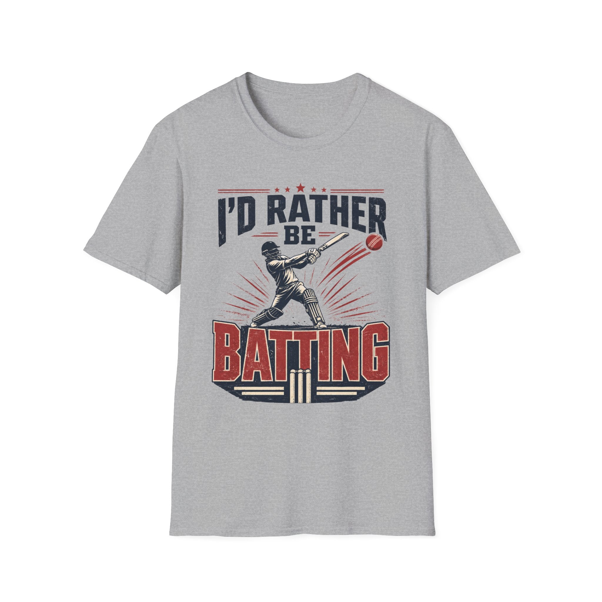 Id Rather Be Batting T-Shirt