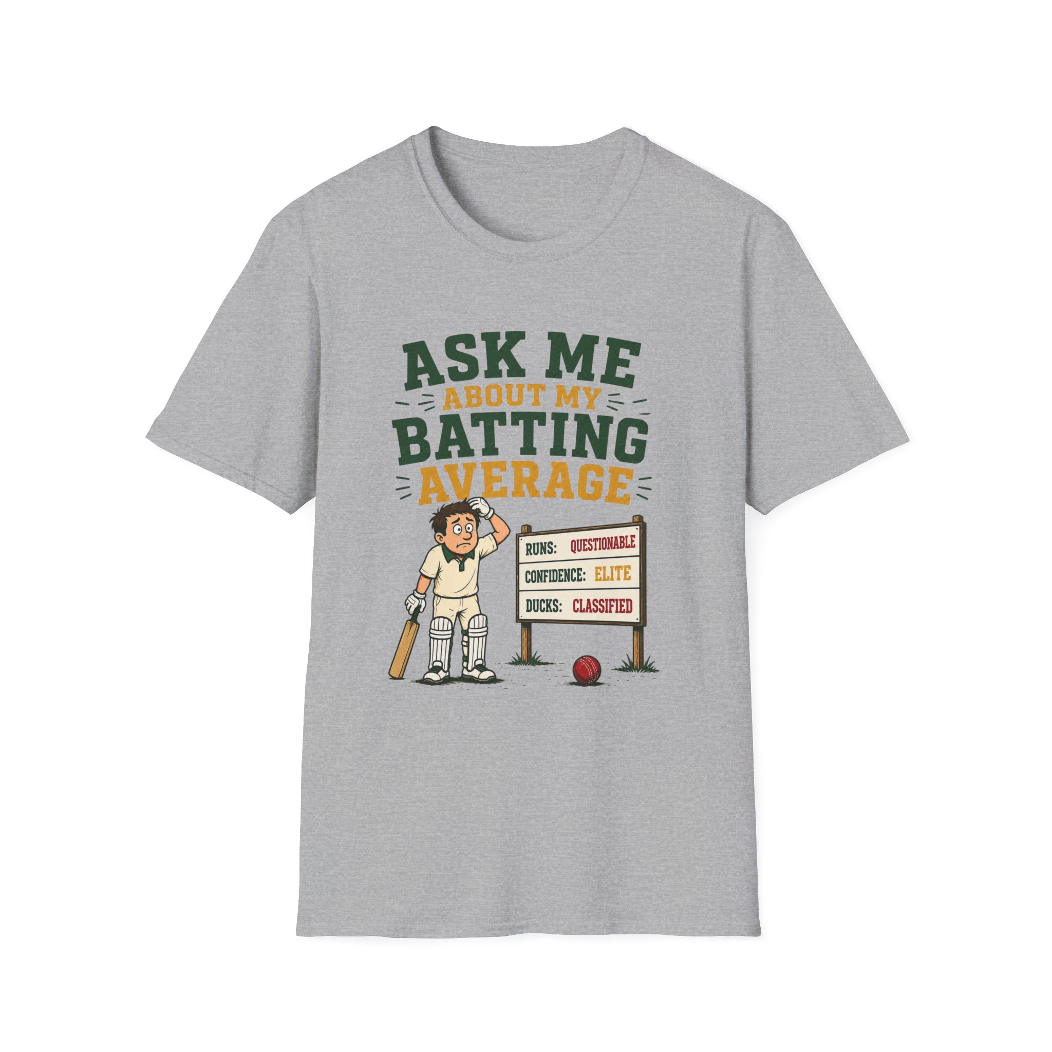 Ask Me About My Batting Average T-Shirt