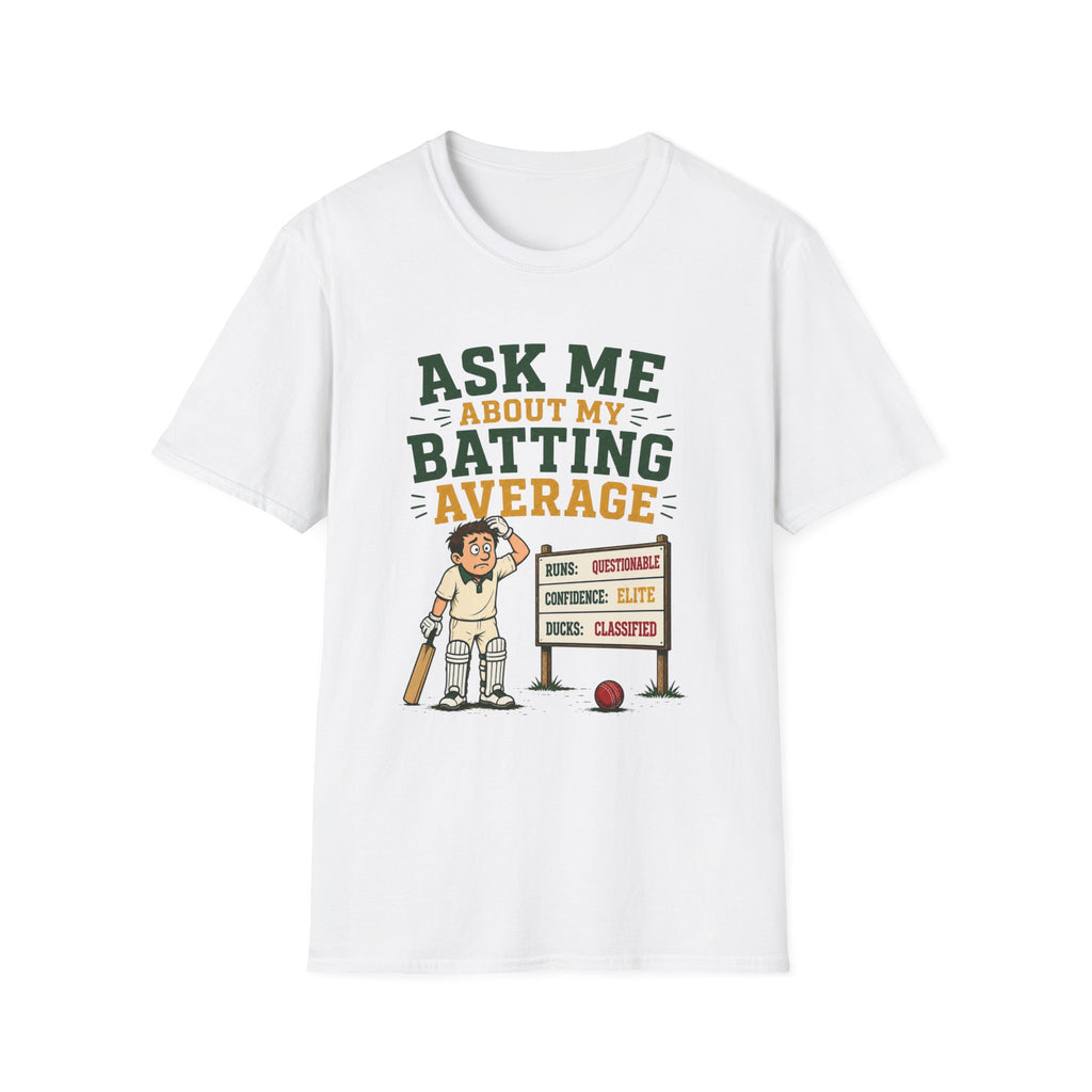 Ask Me About My Batting Average T-Shirt