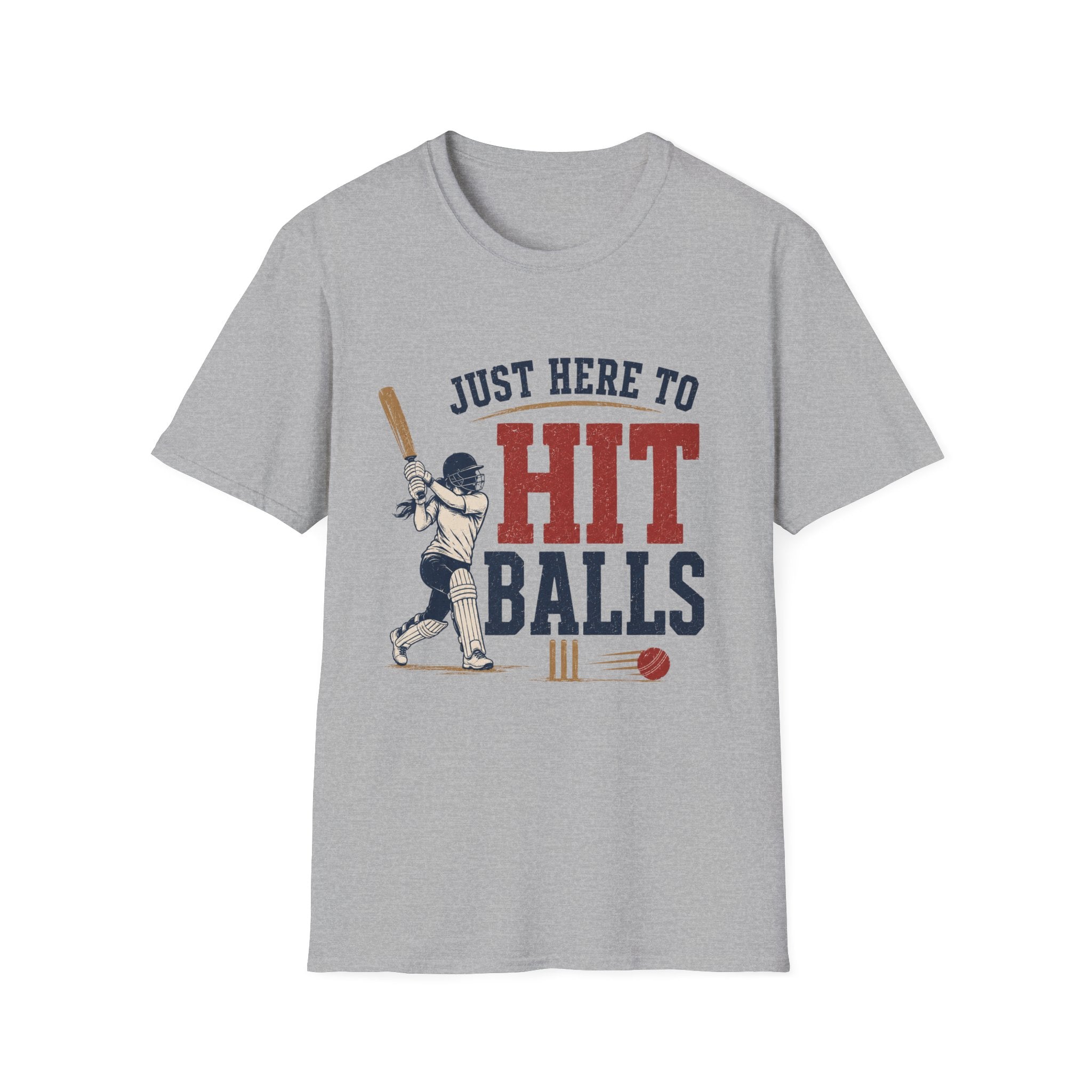 Just Here To Hit Balls T-Shirt