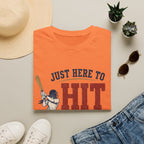 Just Here To Hit Balls T-Shirt