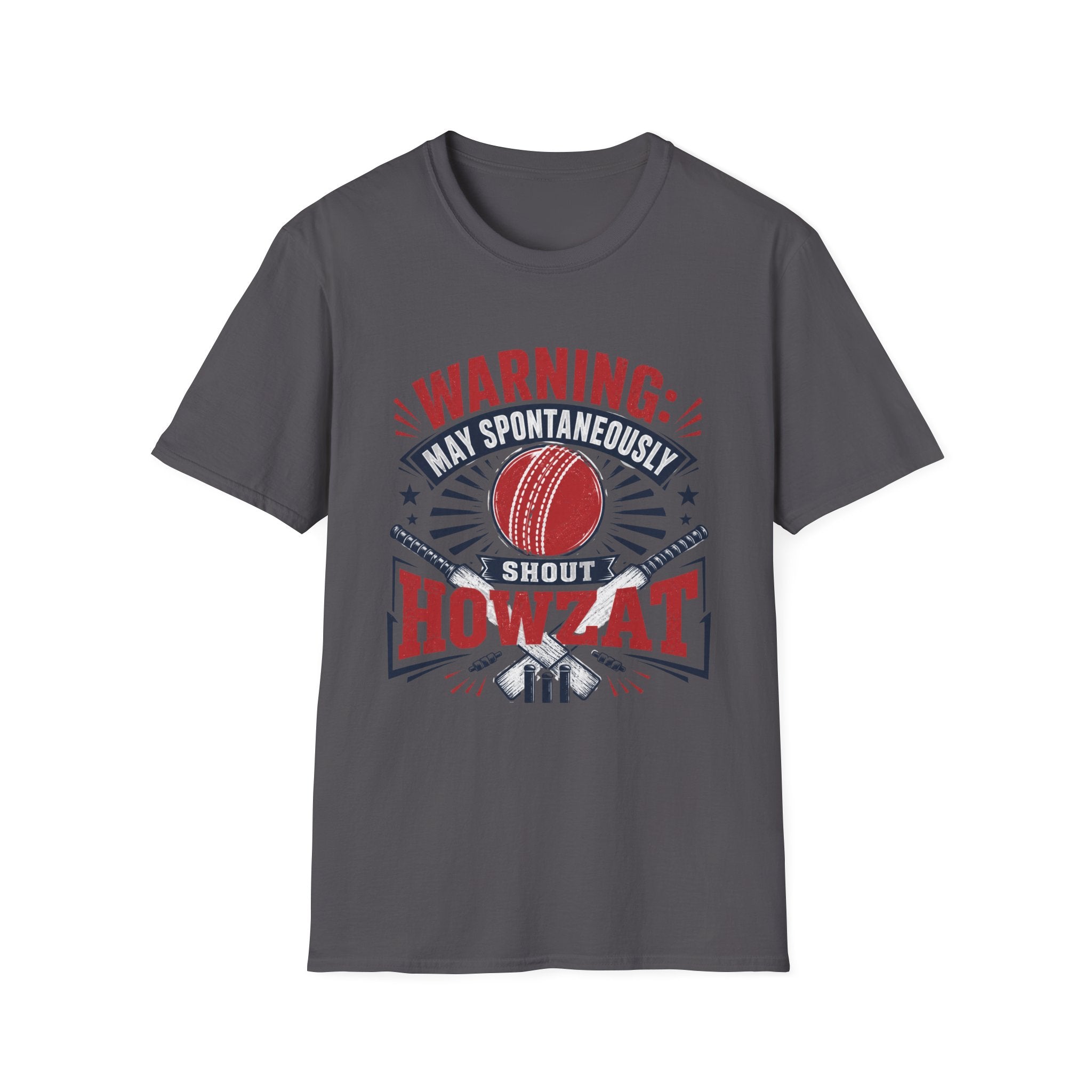 Warning May Spontaneously Shout Howzat T-Shirt