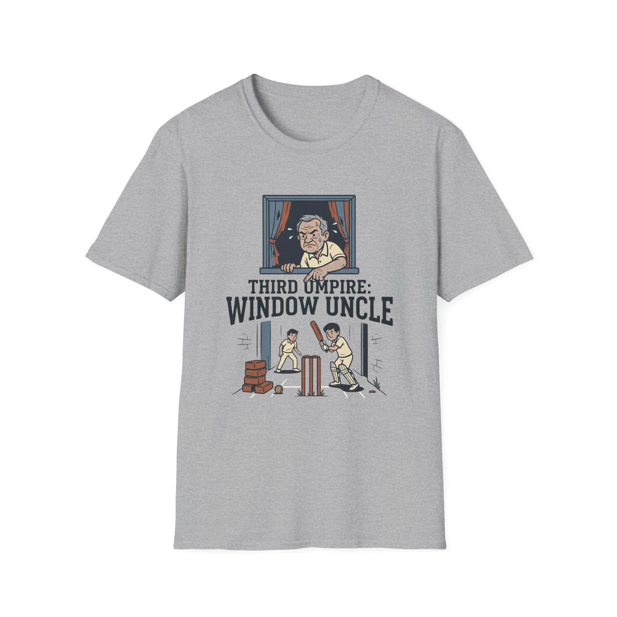 Third Umpire Window Uncle T-Shirt