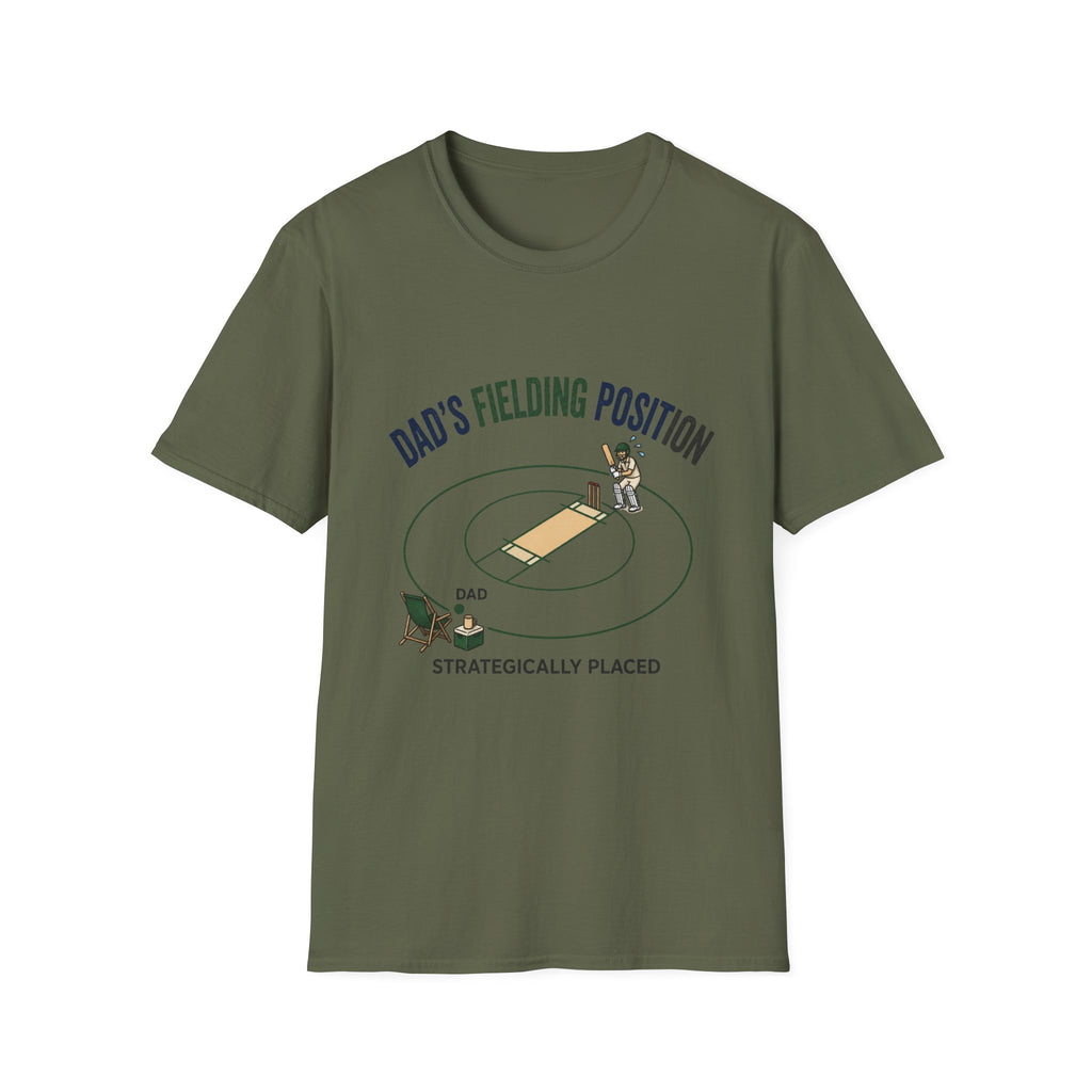 Dads Fielding Position T-Shirt