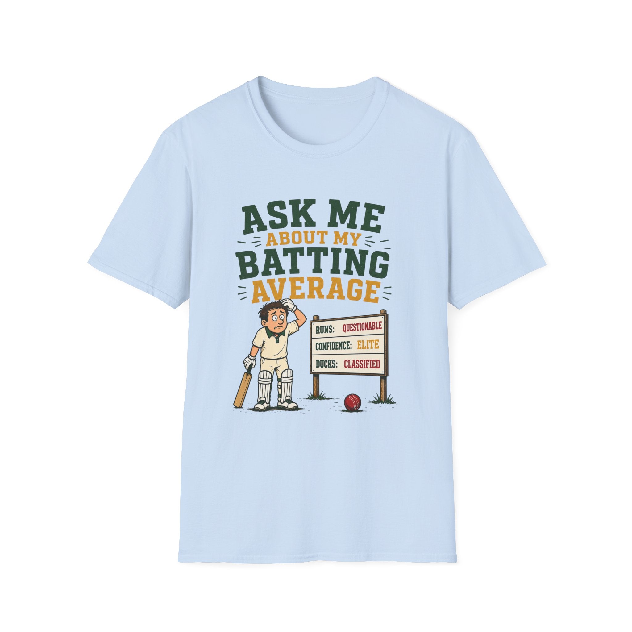 Ask Me About My Batting Average T-Shirt