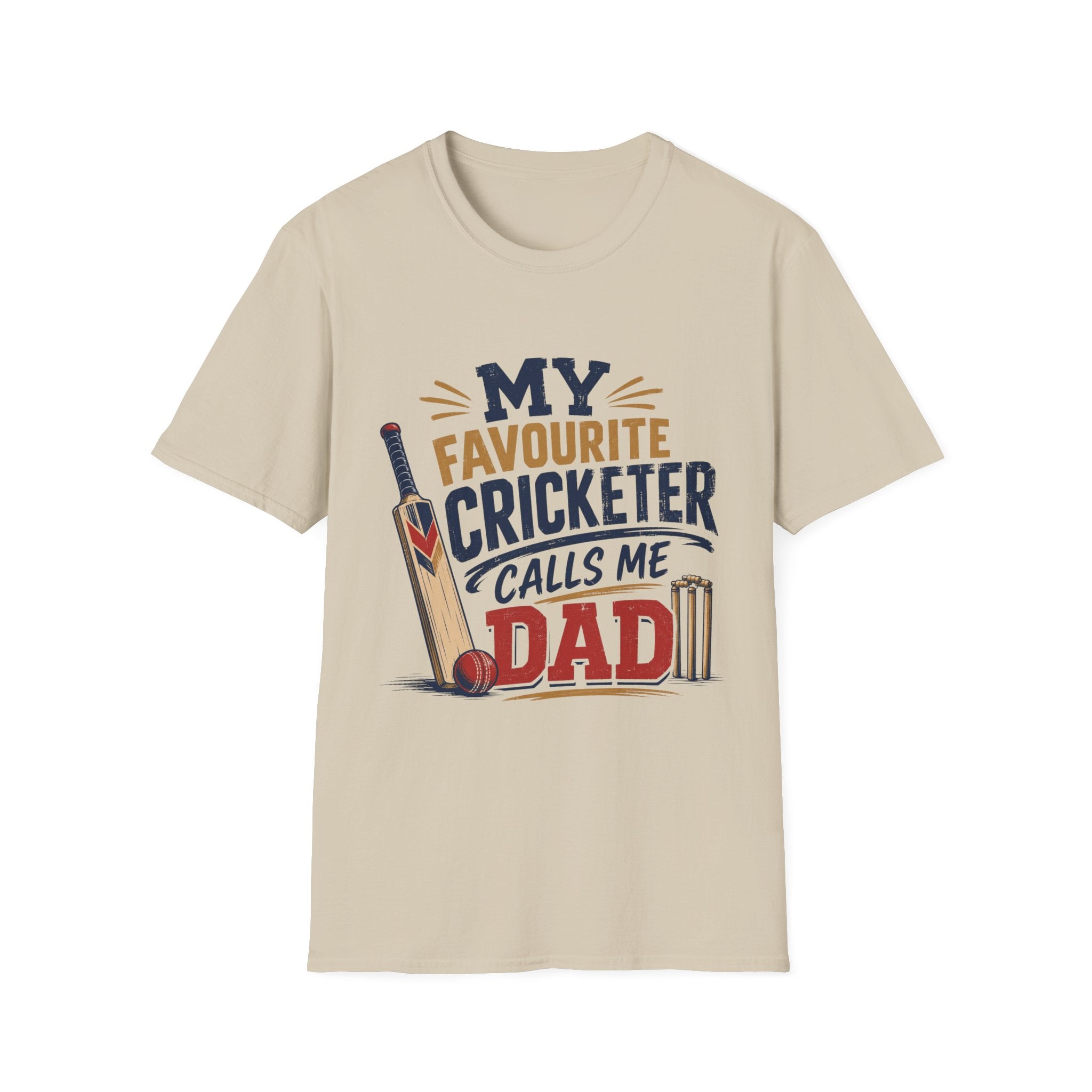 My Favourite Cricketer Calls Me Dad T-Shirt