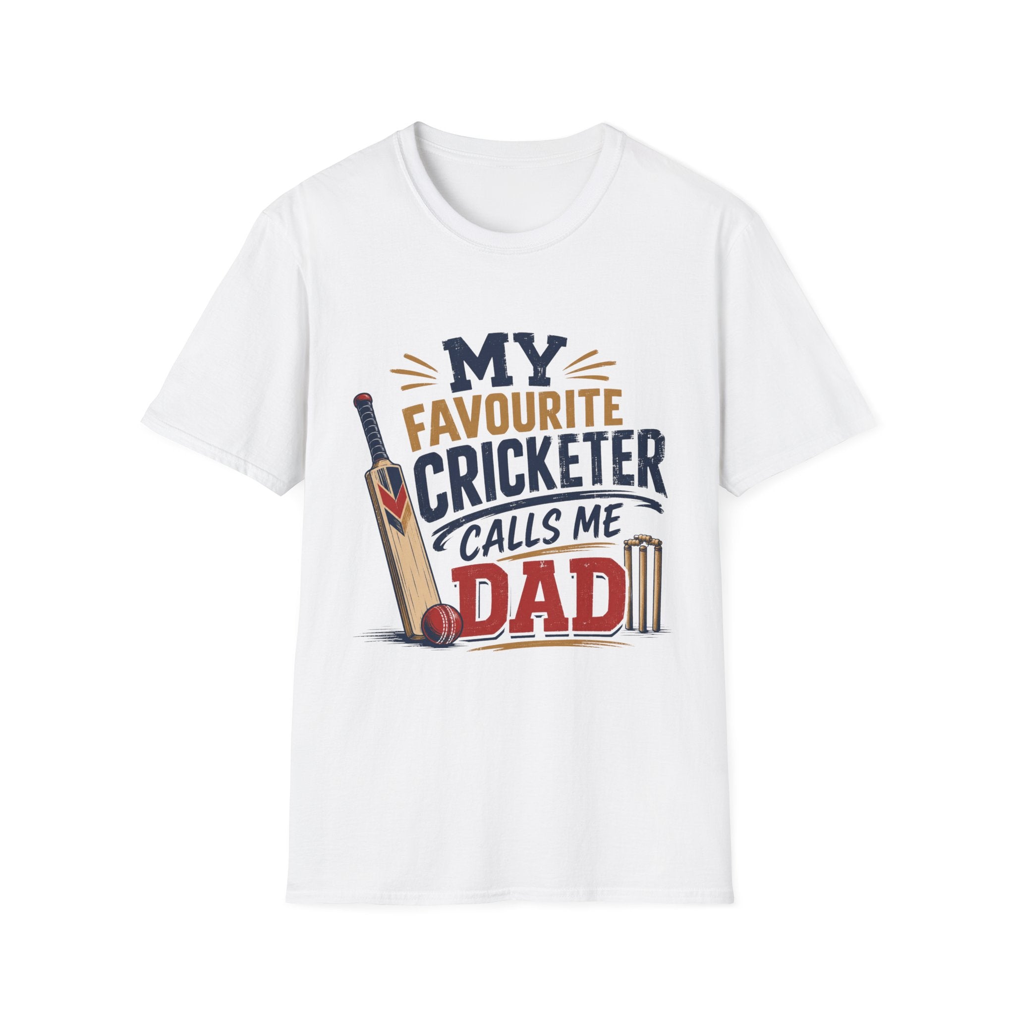 My Favourite Cricketer Calls Me Dad T-Shirt