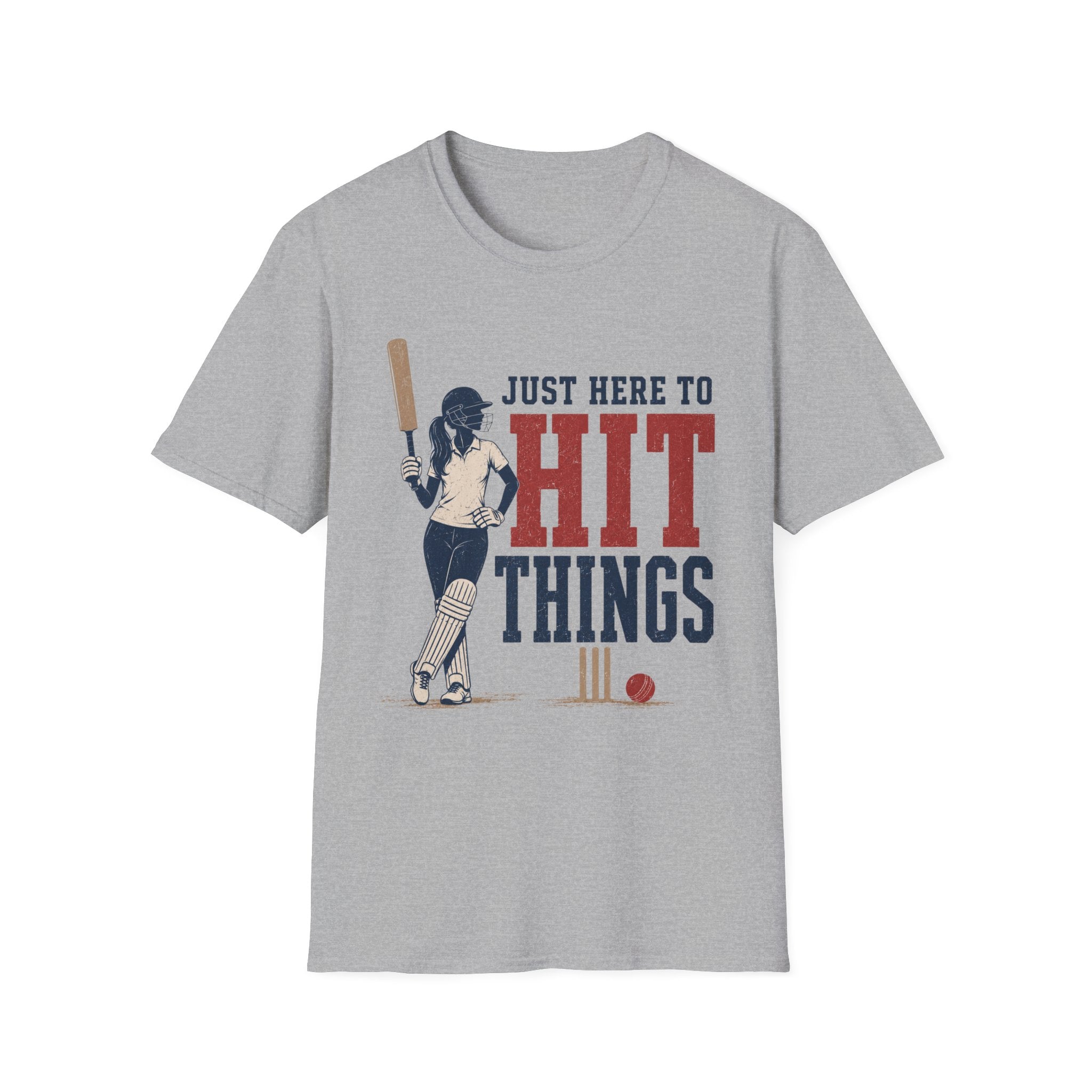 Just Here To Hit Things T-Shirt