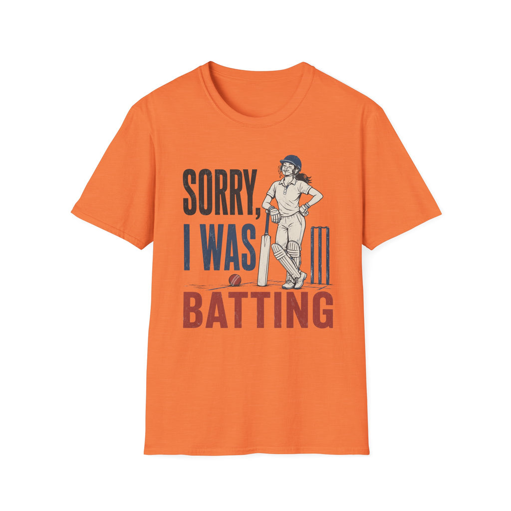 Sorry I Was Batting T-Shirt