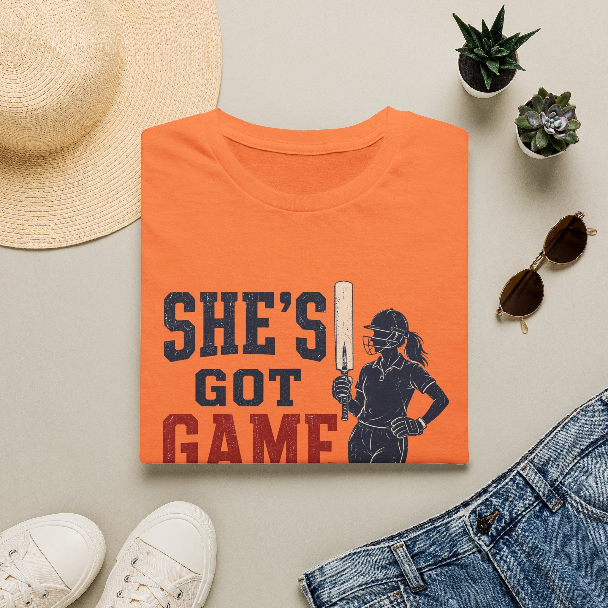 Shes Got Game And A Bat T-Shirt