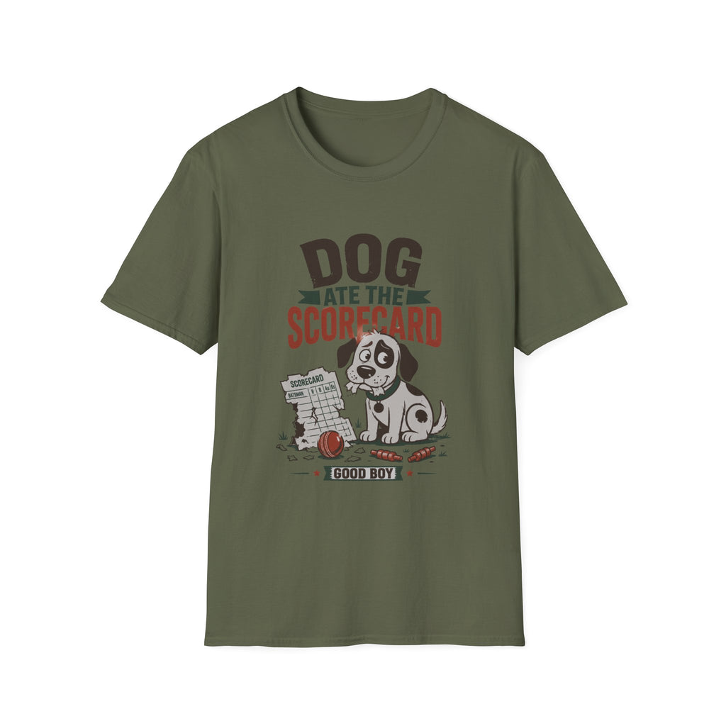 Dog Ate The Scorecard T-Shirt