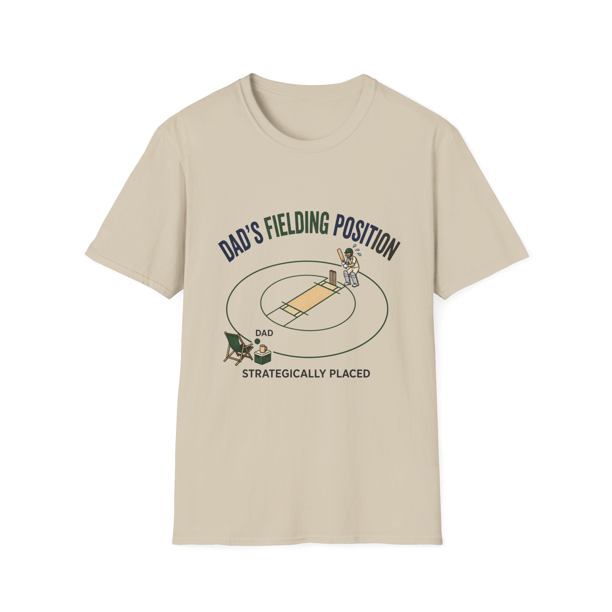 Dads Fielding Position T-Shirt