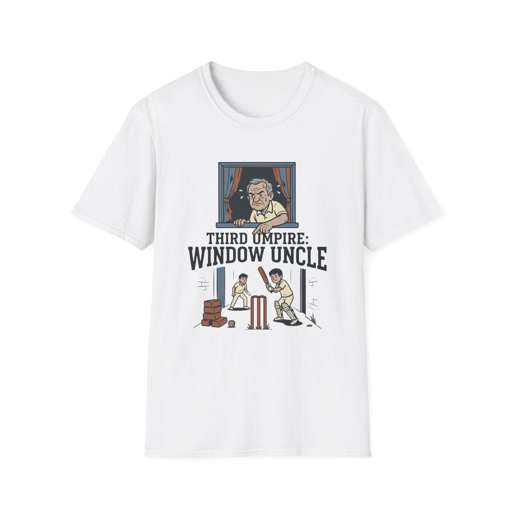 Third Umpire Window Uncle T-Shirt