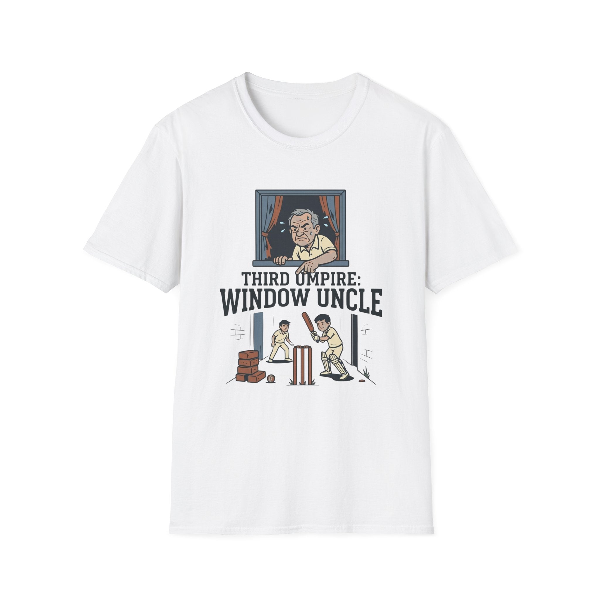 Third Umpire Window Uncle T-Shirt