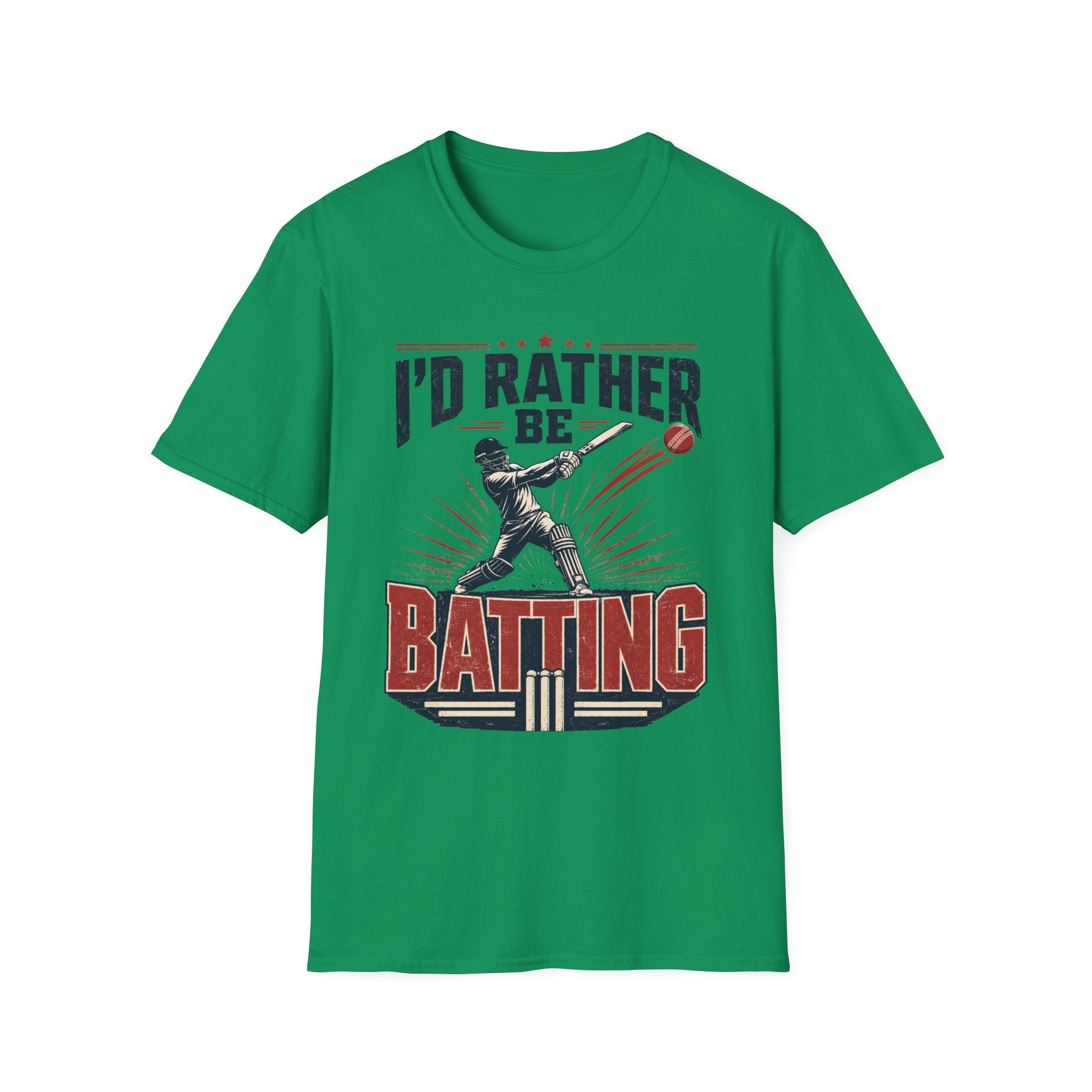 Id Rather Be Batting T-Shirt