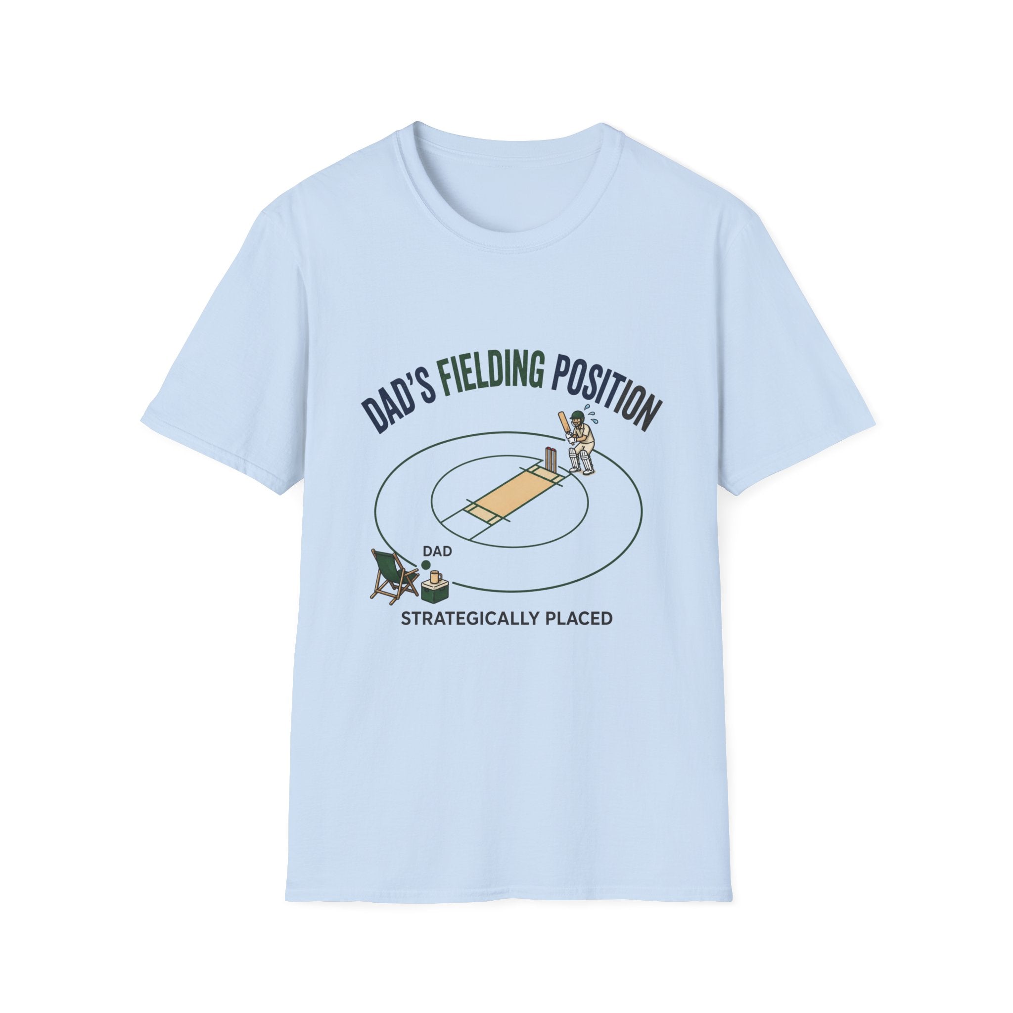 Dads Fielding Position T-Shirt