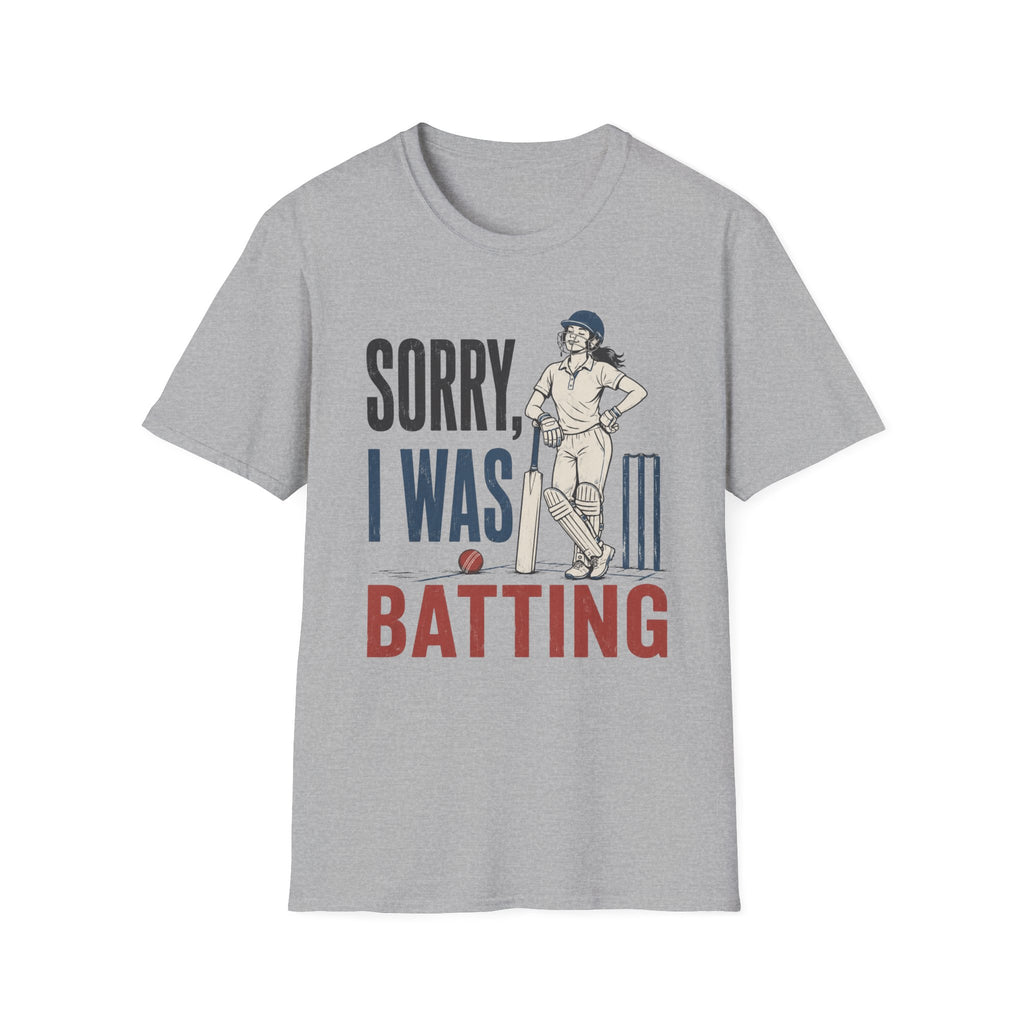 Sorry I Was Batting T-Shirt