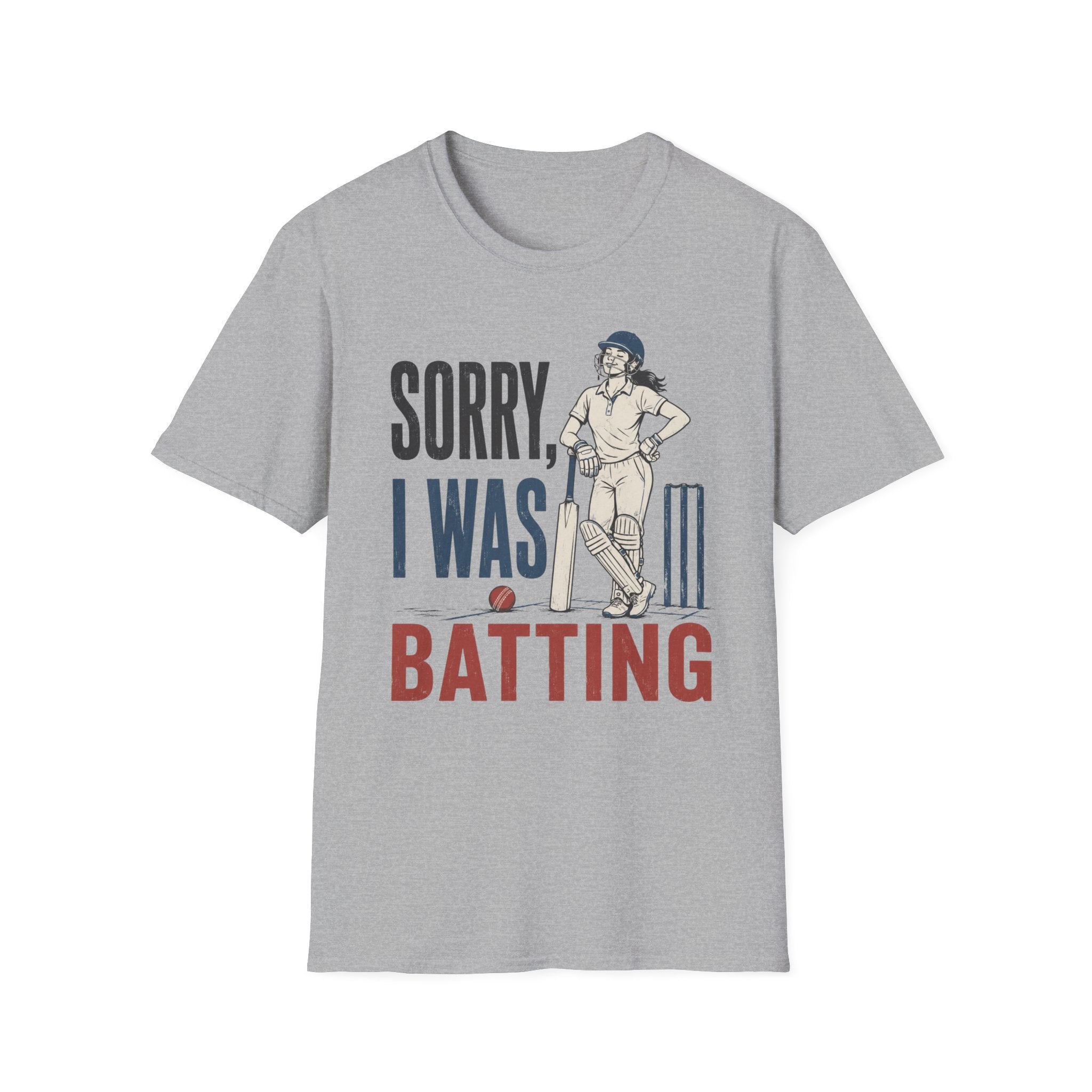 Sorry I Was Batting T-Shirt