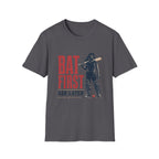 Bat First Ask Later Cricket T-Shirt