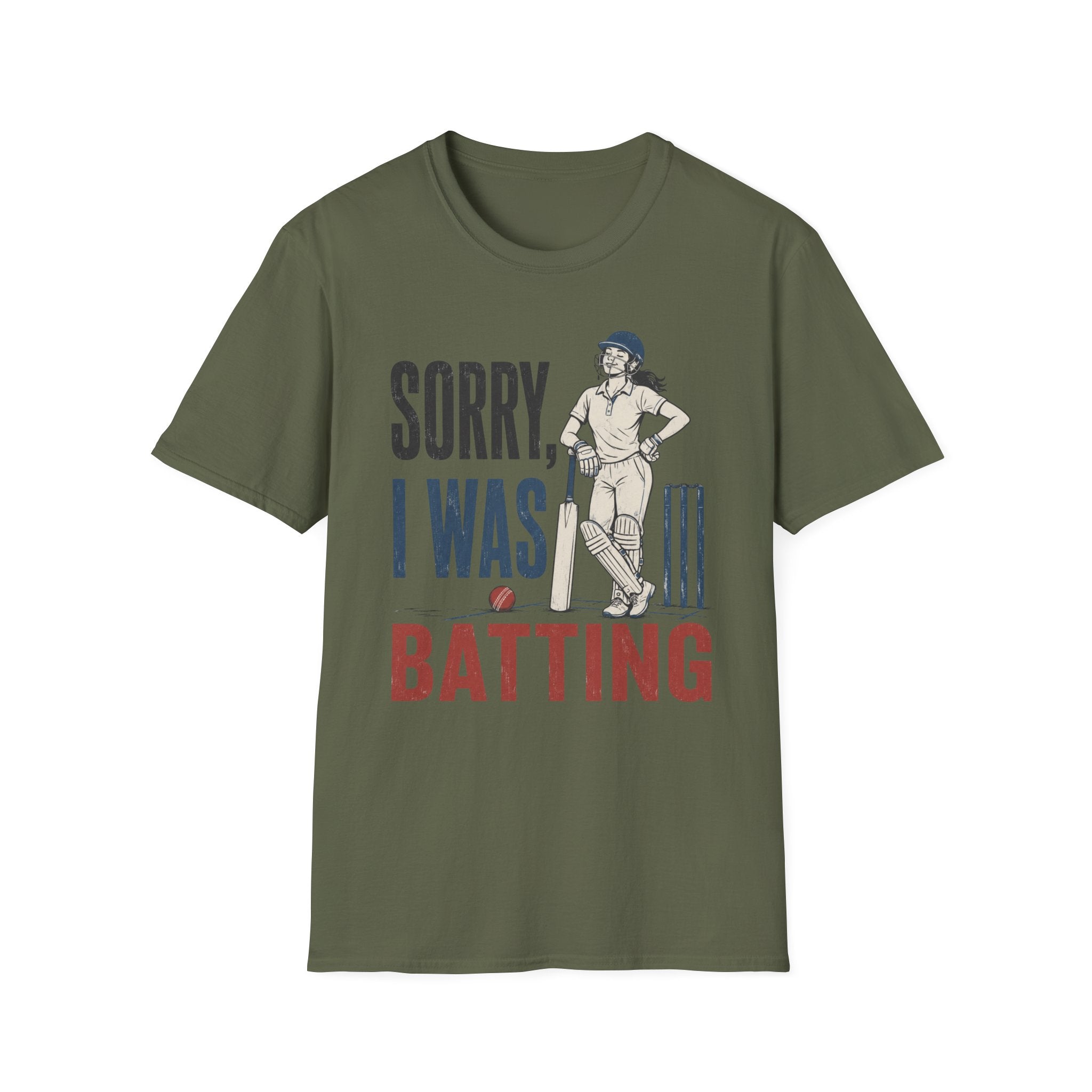 Sorry I Was Batting T-Shirt